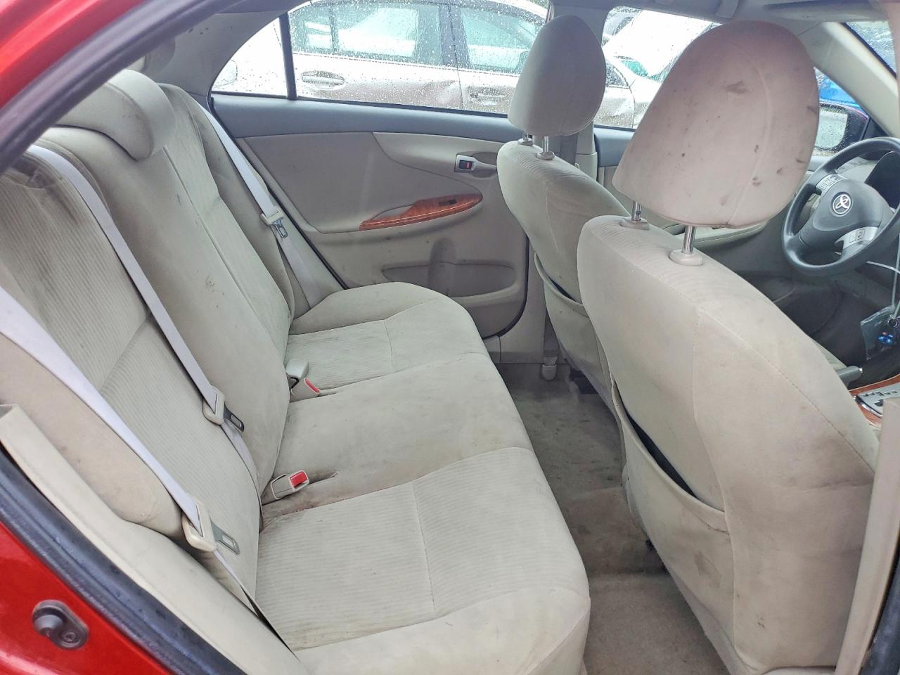 2009 Toyota Corolla Xle Red vin: 2T1BU40E39C007916