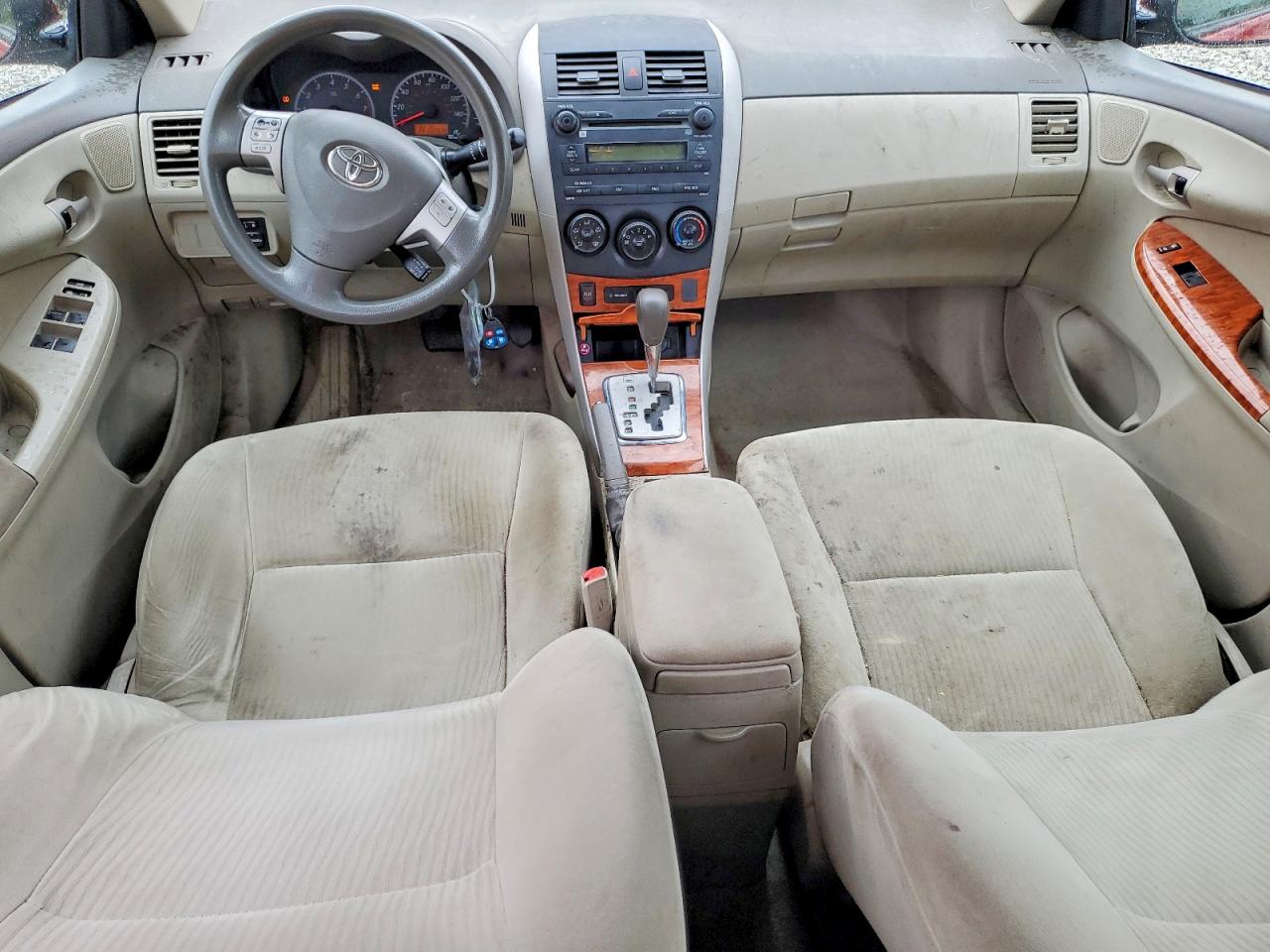 2009 Toyota Corolla Xle Red vin: 2T1BU40E39C007916
