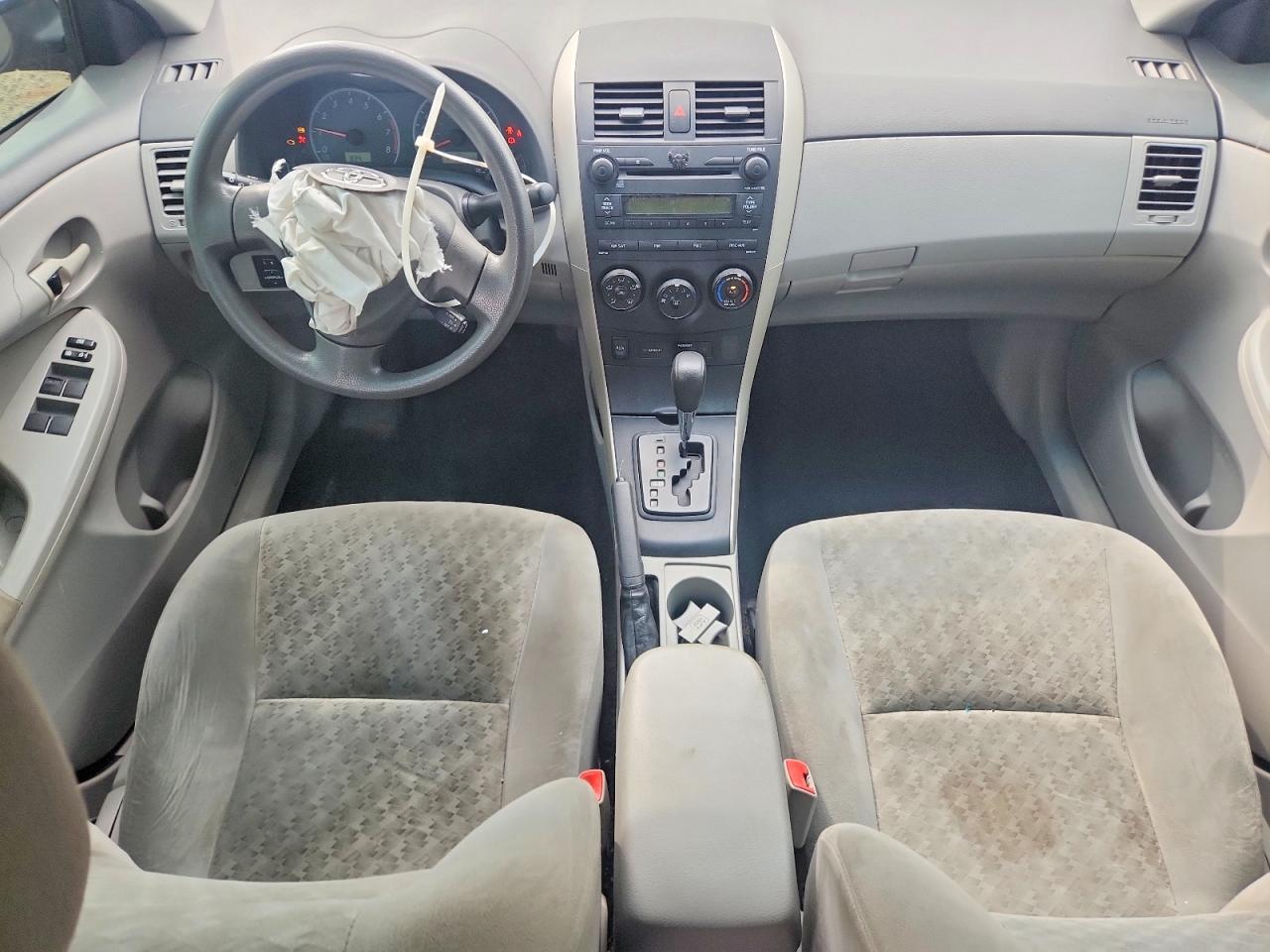 2009 Toyota Corolla Base Black vin: 2T1BU40E39C049616