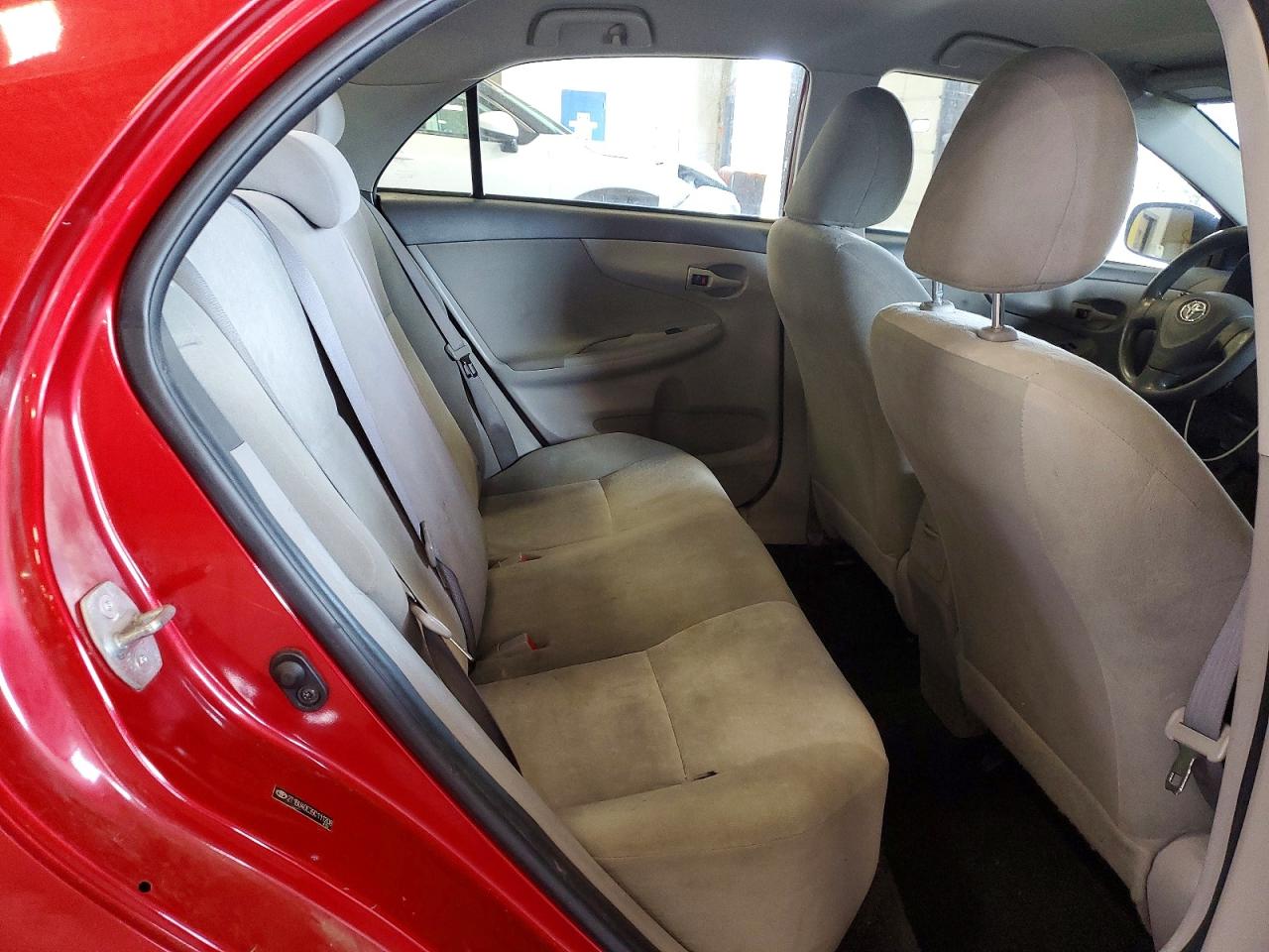 2009 Toyota Corolla Le Red vin: 2T1BU40E39C111208
