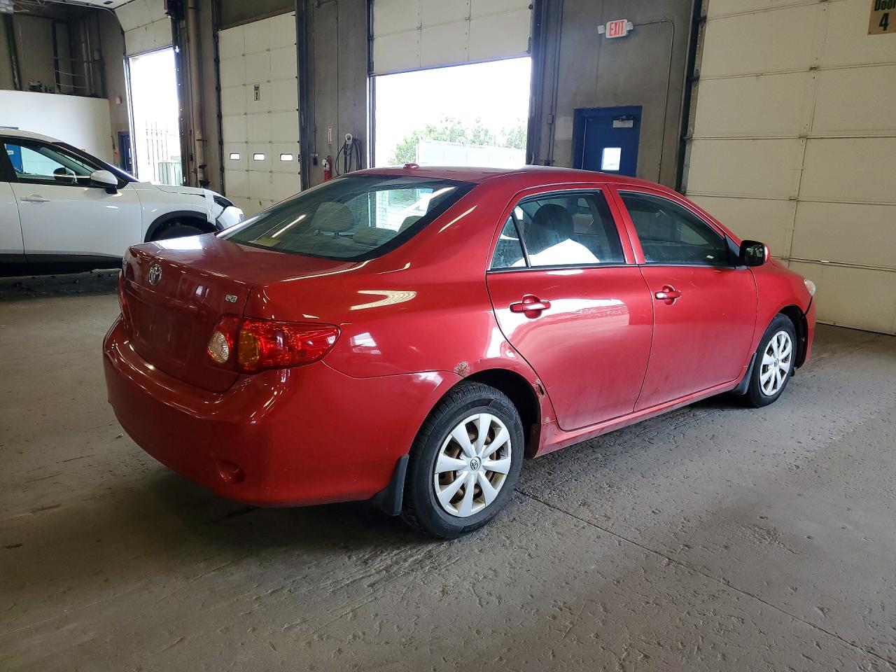 2009 Toyota Corolla Le Red vin: 2T1BU40E39C111208