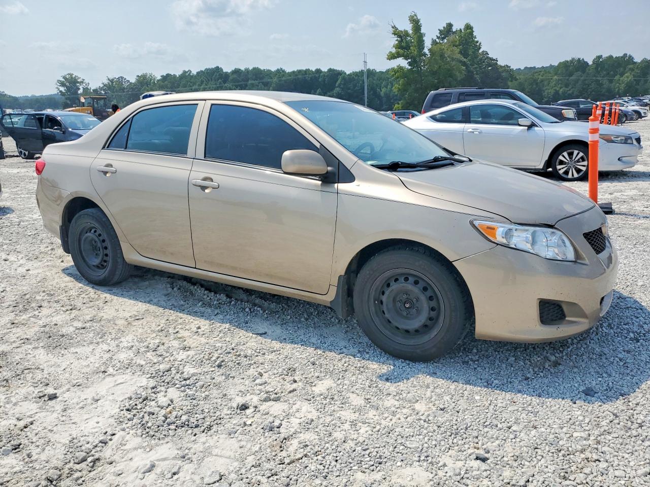 2009 Toyota Corolla Le Gold vin: 2T1BU40E39C126727