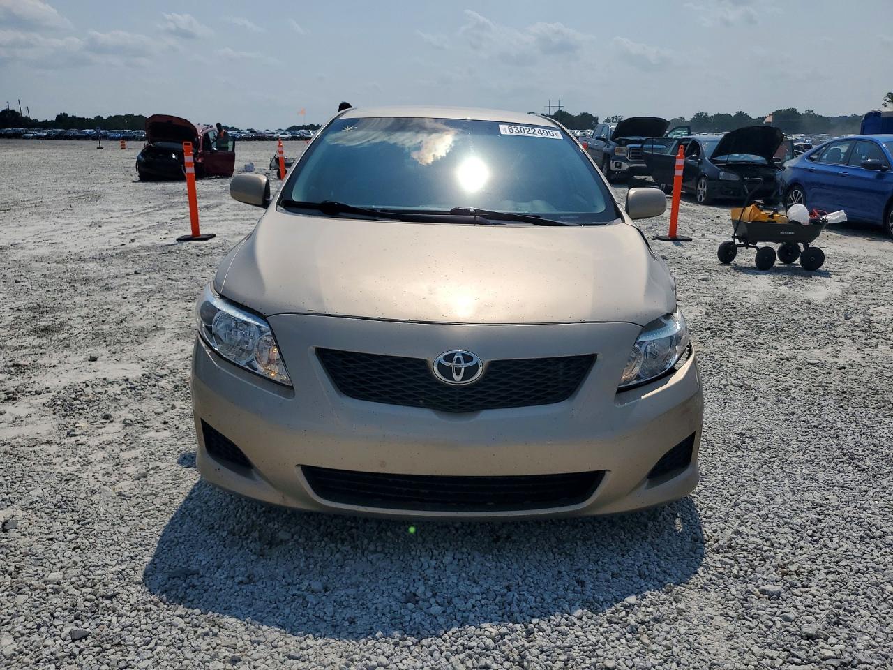 2009 Toyota Corolla Le Gold vin: 2T1BU40E39C126727
