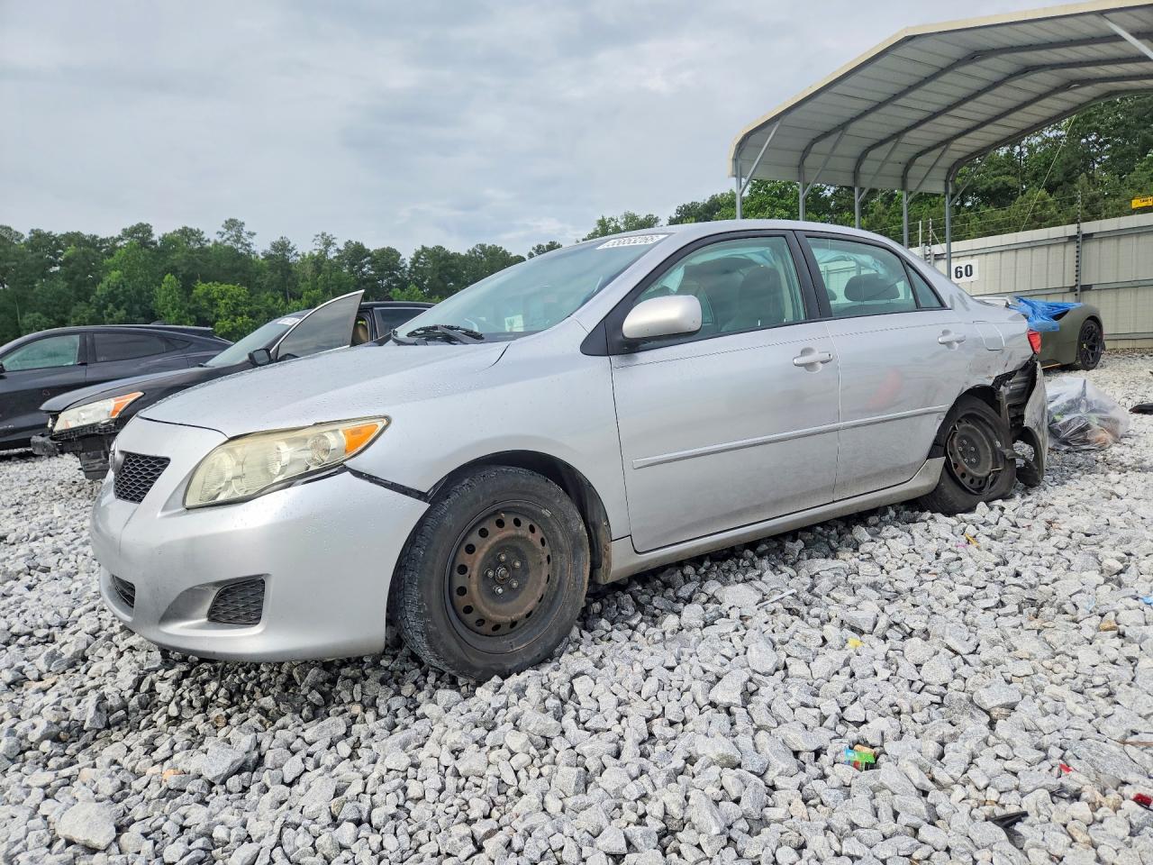 2009 Toyota Corolla Xle Silver vin: 2T1BU40E39C130003