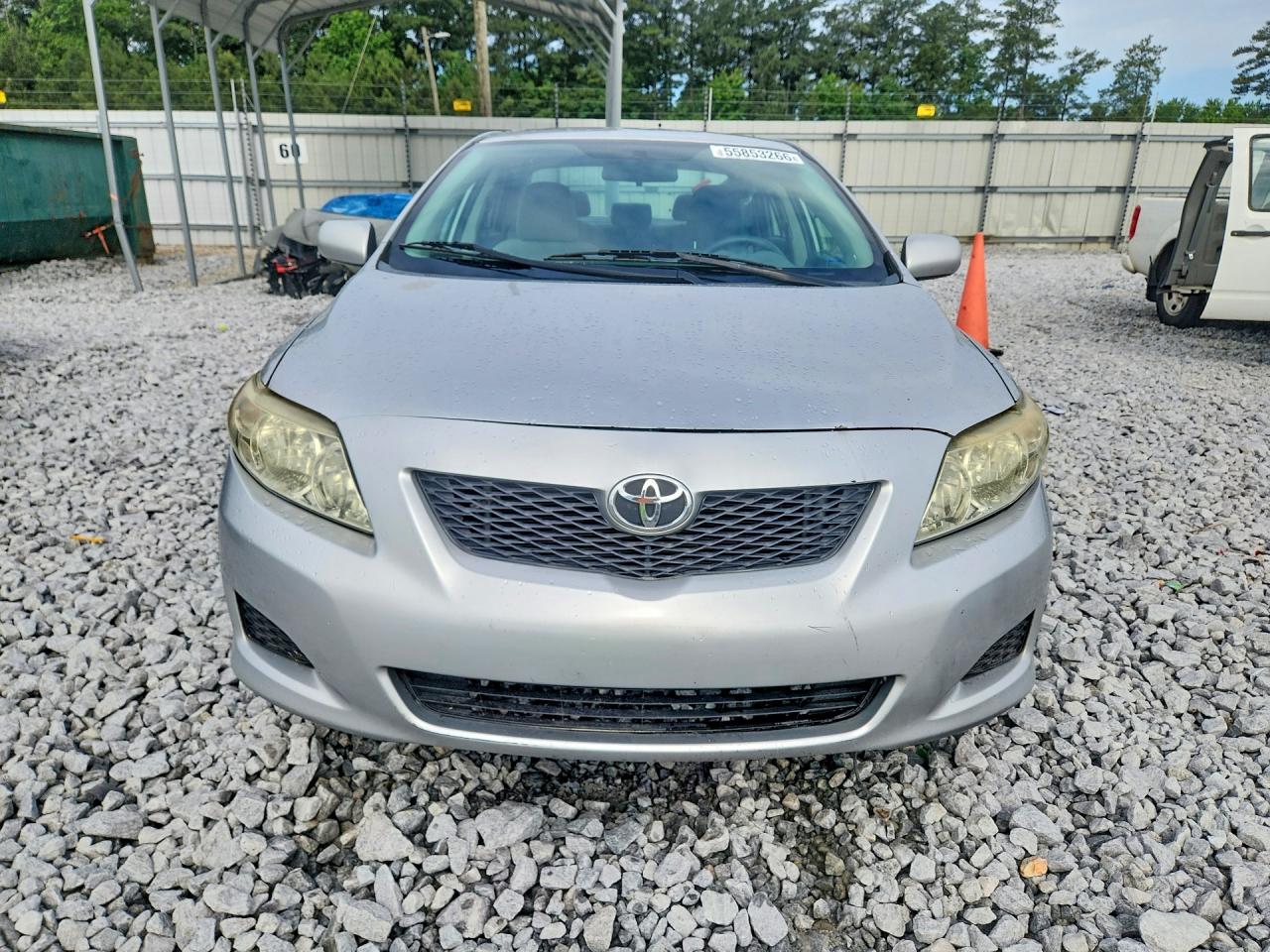 2009 Toyota Corolla Xle Silver vin: 2T1BU40E39C130003