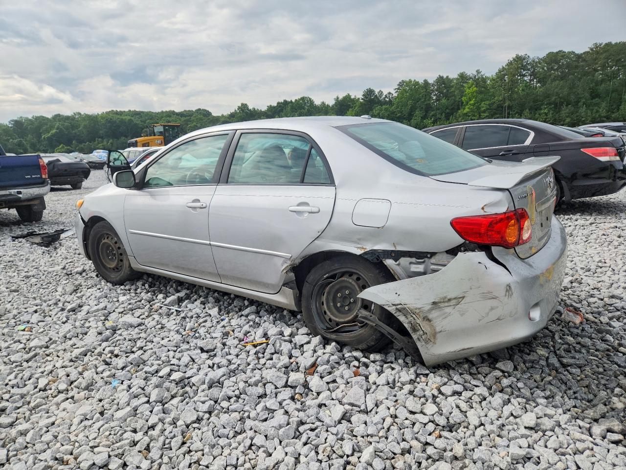 2009 Toyota Corolla Xle Silver vin: 2T1BU40E39C130003