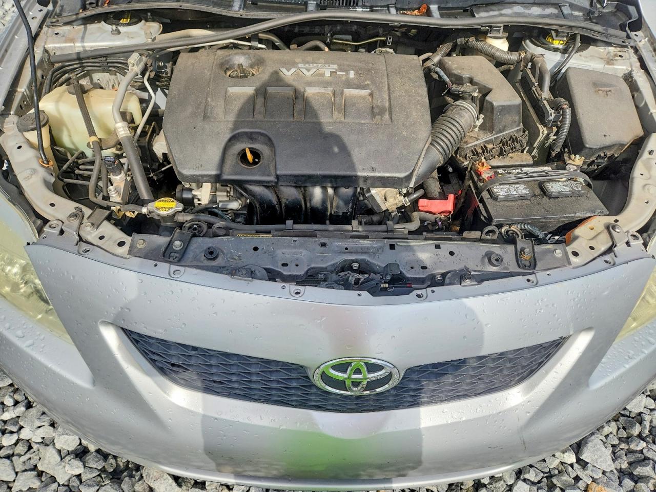 2009 Toyota Corolla Xle Silver vin: 2T1BU40E39C130003