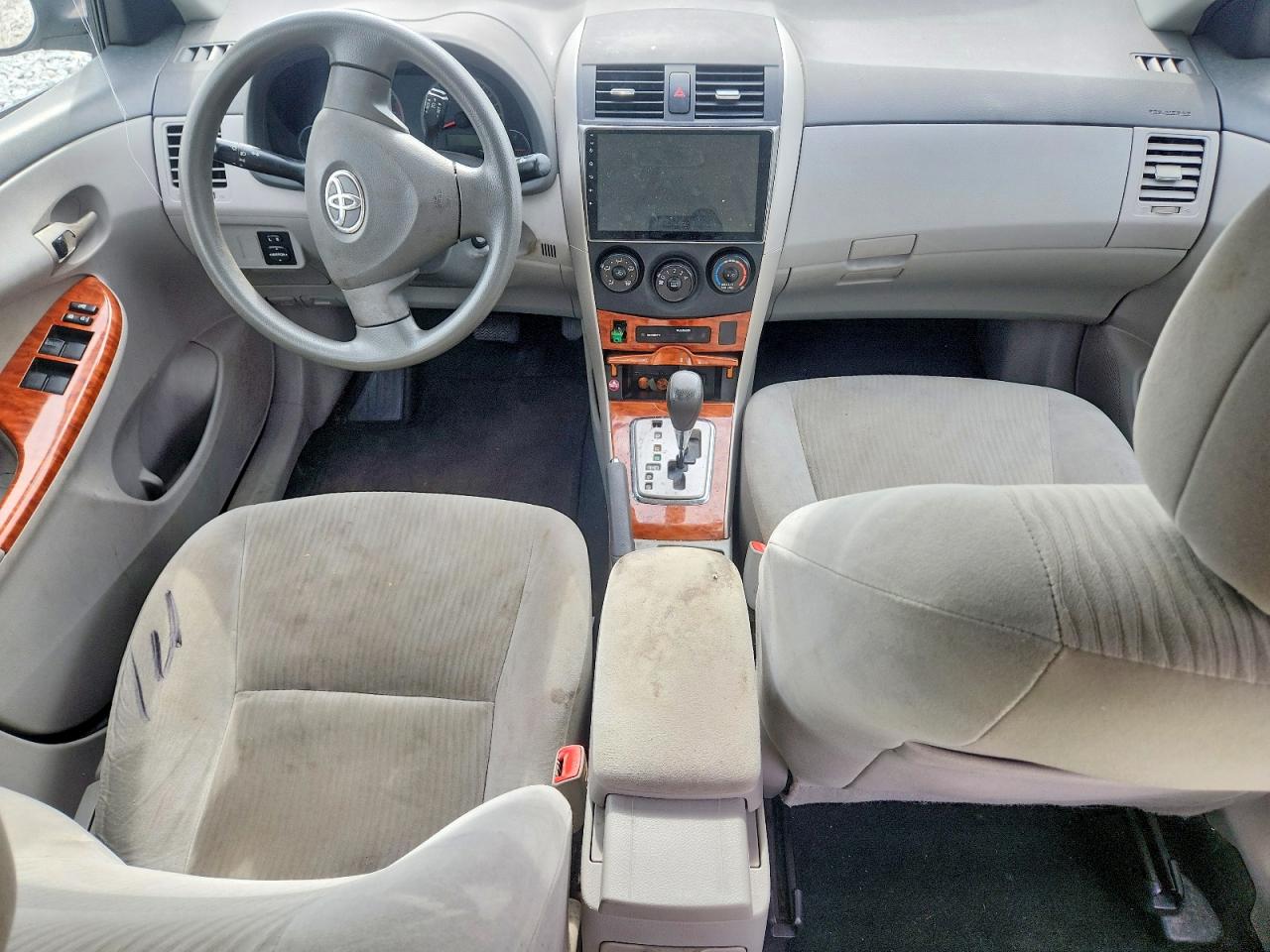2009 Toyota Corolla Xle Silver vin: 2T1BU40E39C130003