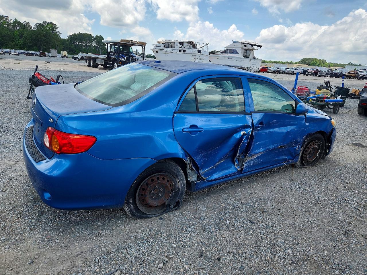 2009 Toyota Corolla Le Blue vin: 2T1BU40E39C133337