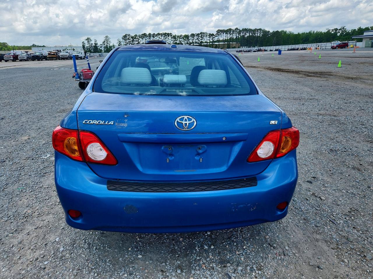 2009 Toyota Corolla Le Blue vin: 2T1BU40E39C133337