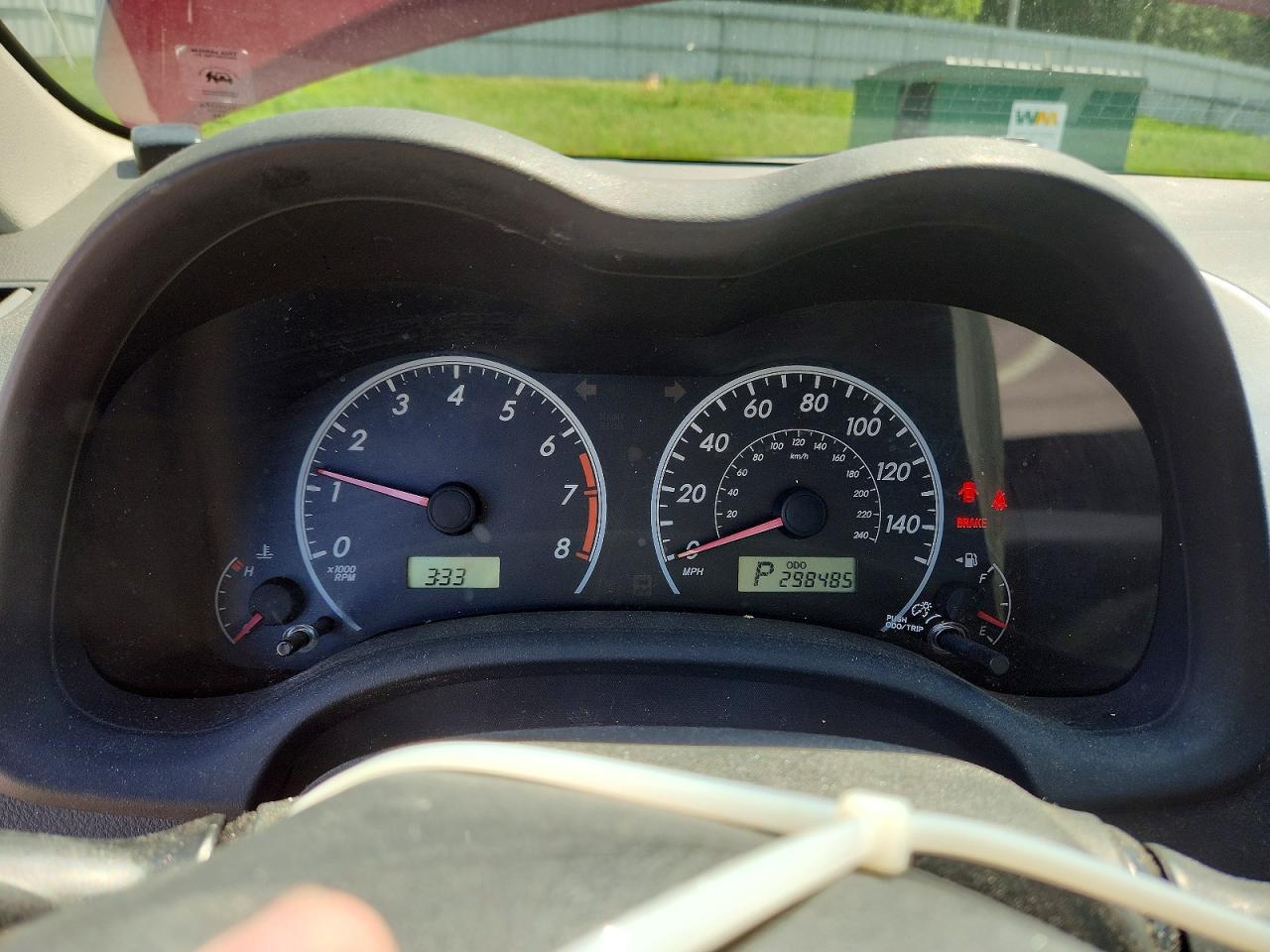 2009 Toyota Corolla S Red vin: 2T1BU40E39C155905