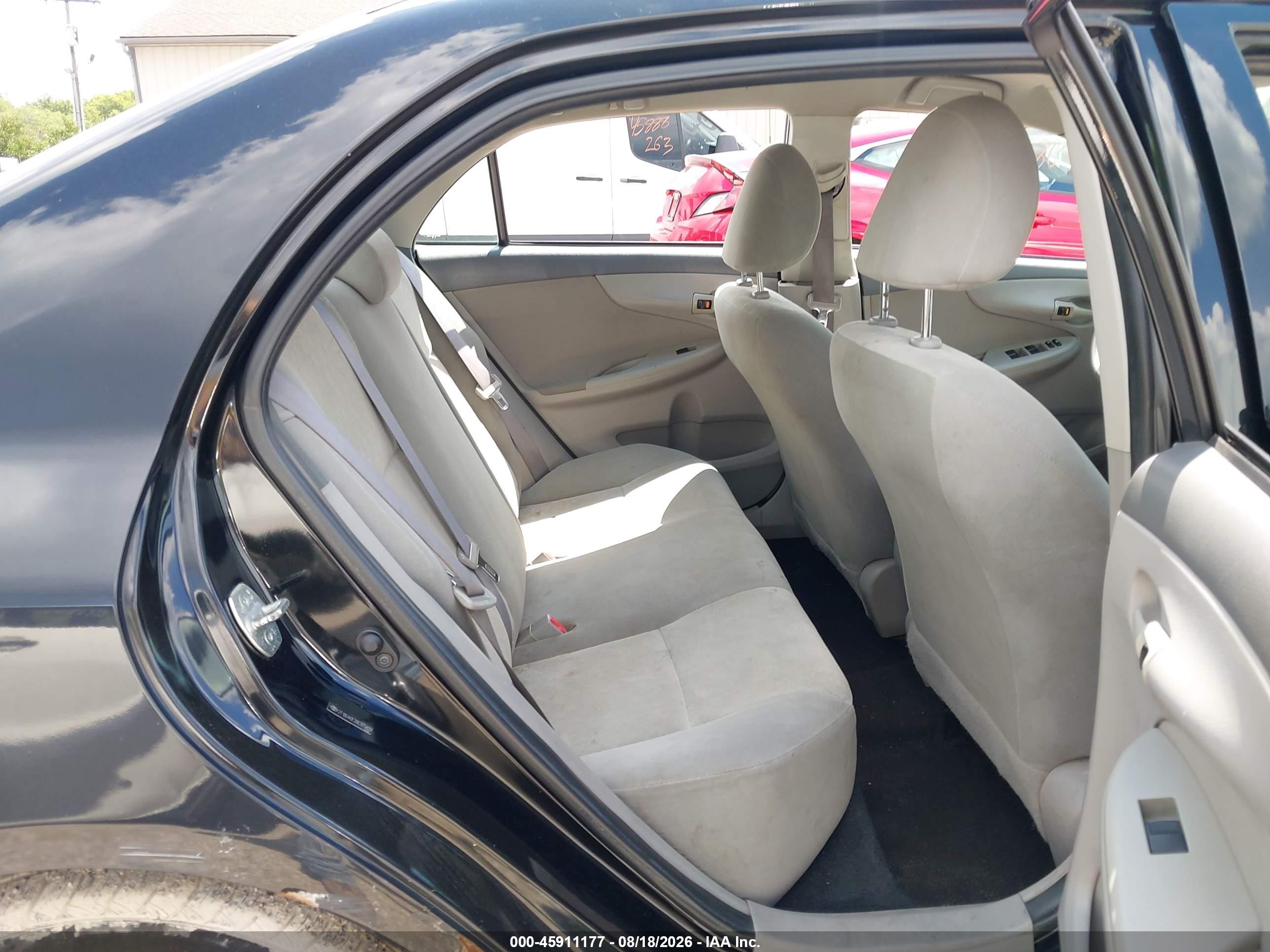 2009 Toyota Corolla Le Black vin: 2T1BU40E39C175409