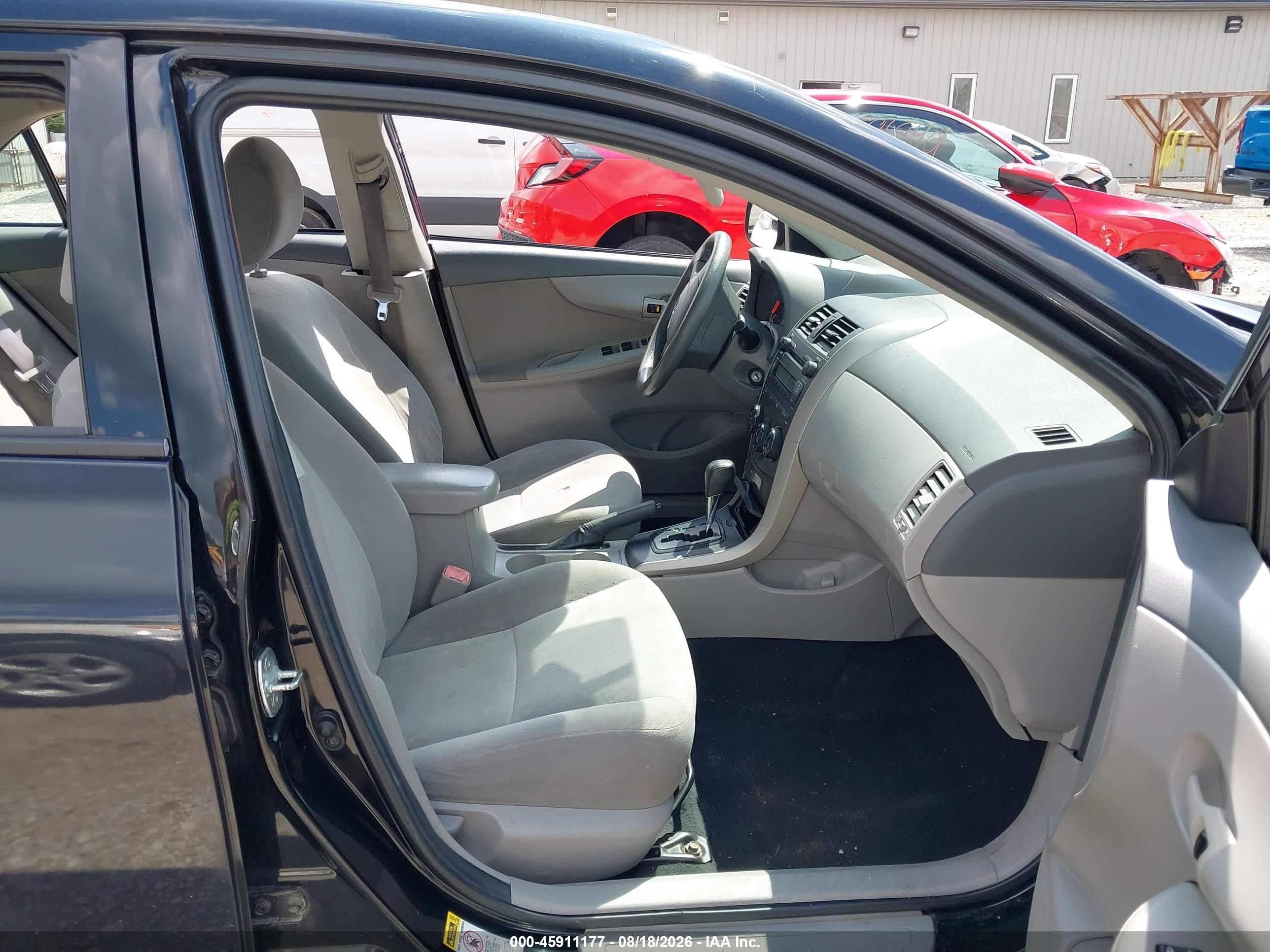 2009 Toyota Corolla Le Black vin: 2T1BU40E39C175409