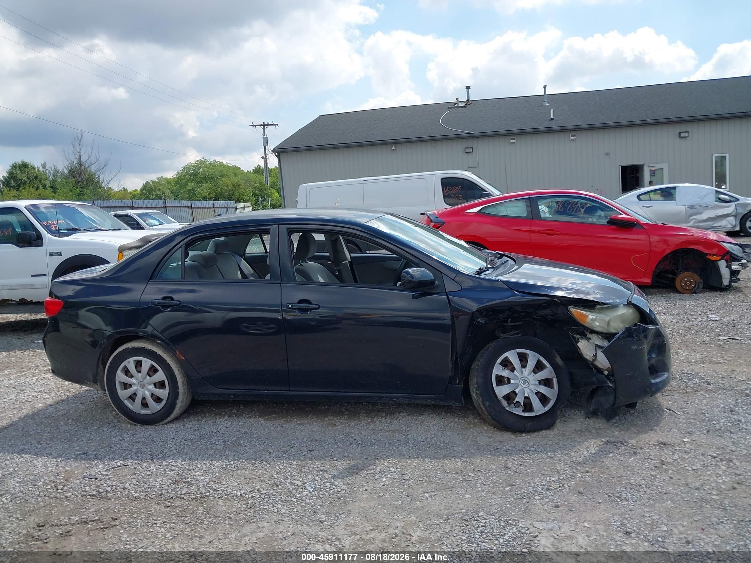 2009 Toyota Corolla Le Black vin: 2T1BU40E39C175409