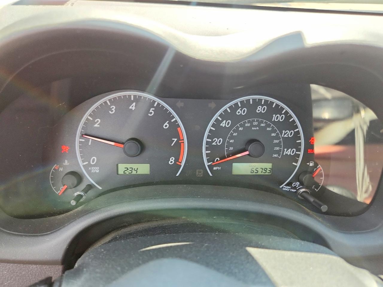 2009 Toyota Corolla S Red vin: 2T1BU40E39C176916