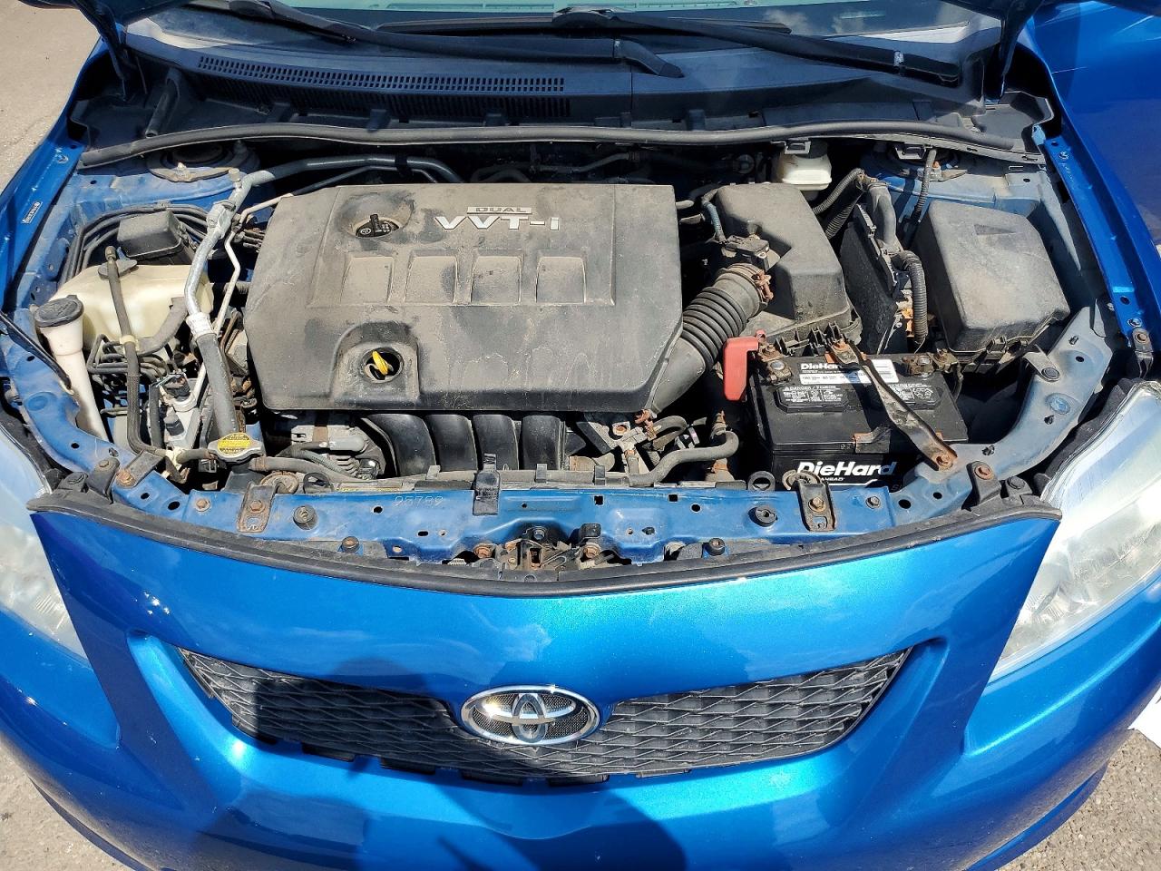 2009 Toyota Corolla Le Blue vin: 2T1BU40E39C185907