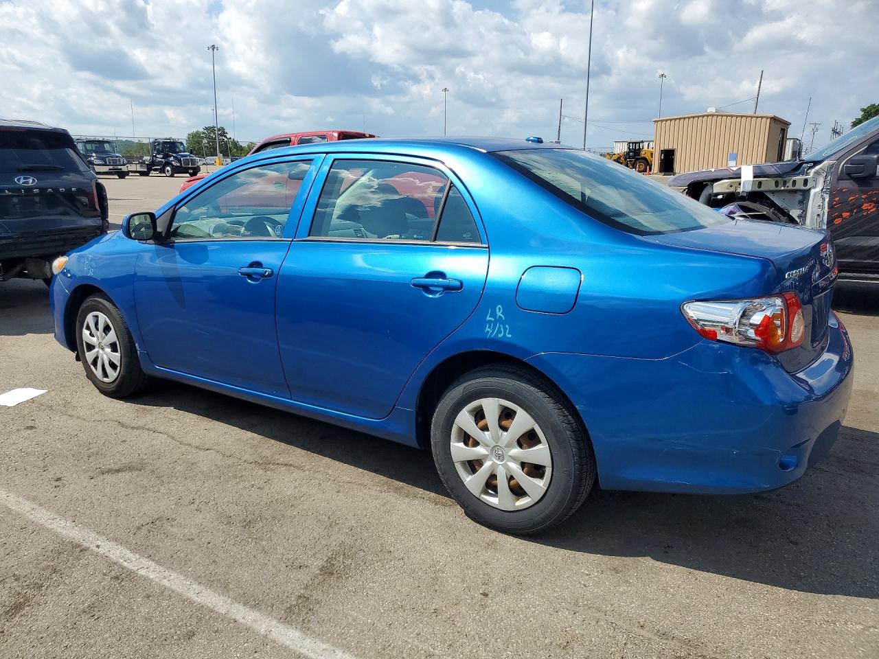 2009 Toyota Corolla Le Blue vin: 2T1BU40E39C185907