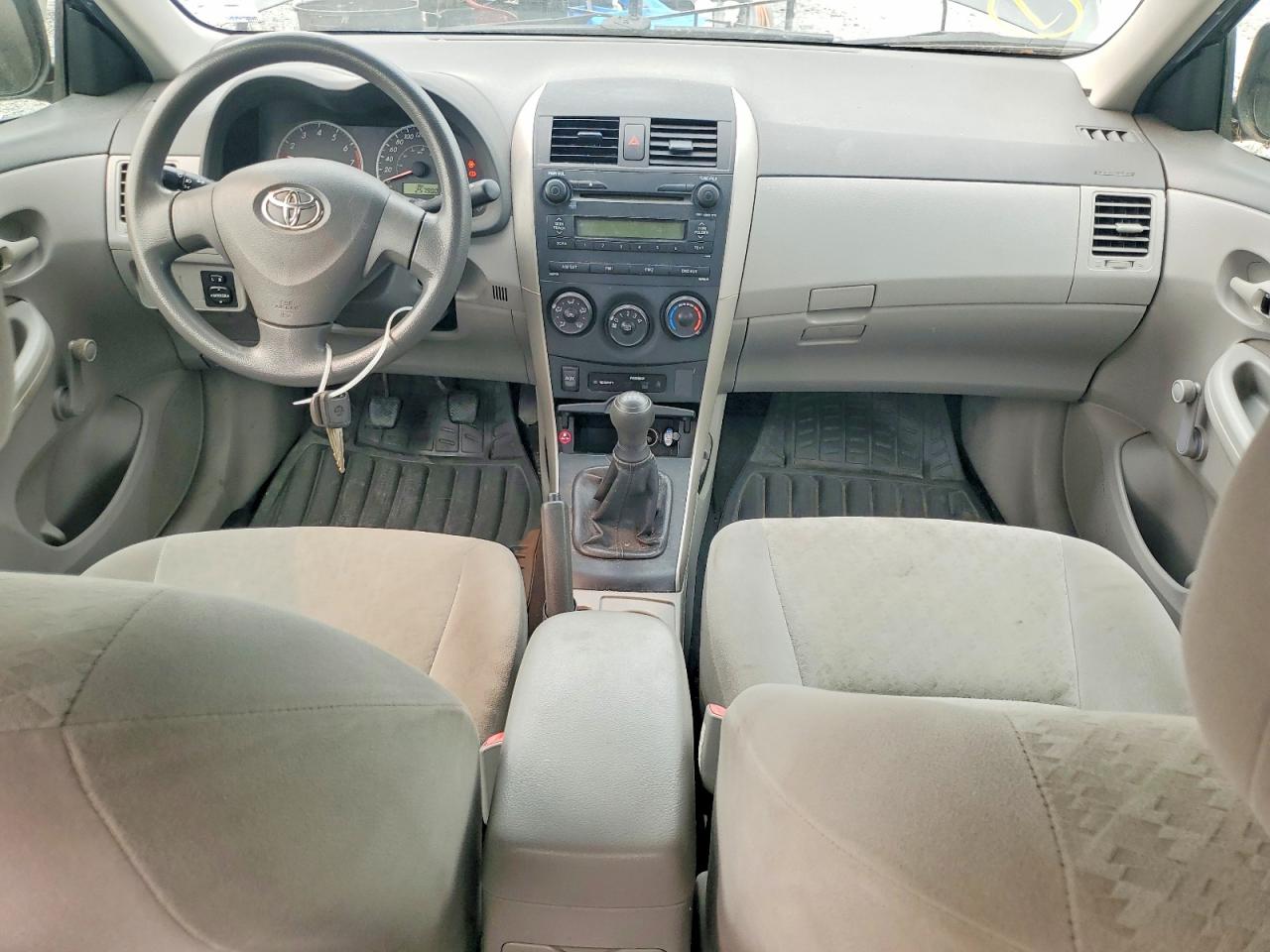 2009 Toyota Corolla Base Угольный vin: 2T1BU40E39C189116