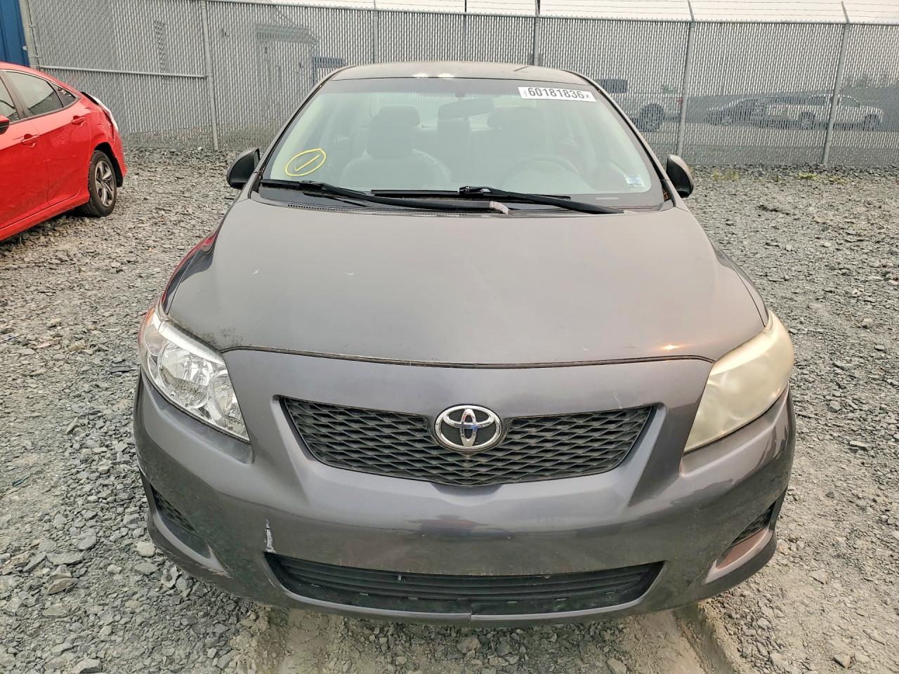 2009 Toyota Corolla Base Угольный vin: 2T1BU40E39C189116