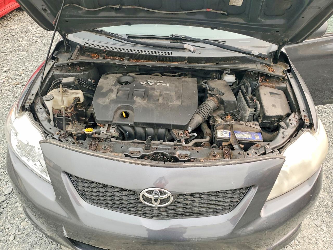 2009 Toyota Corolla Base Угольный vin: 2T1BU40E39C189116