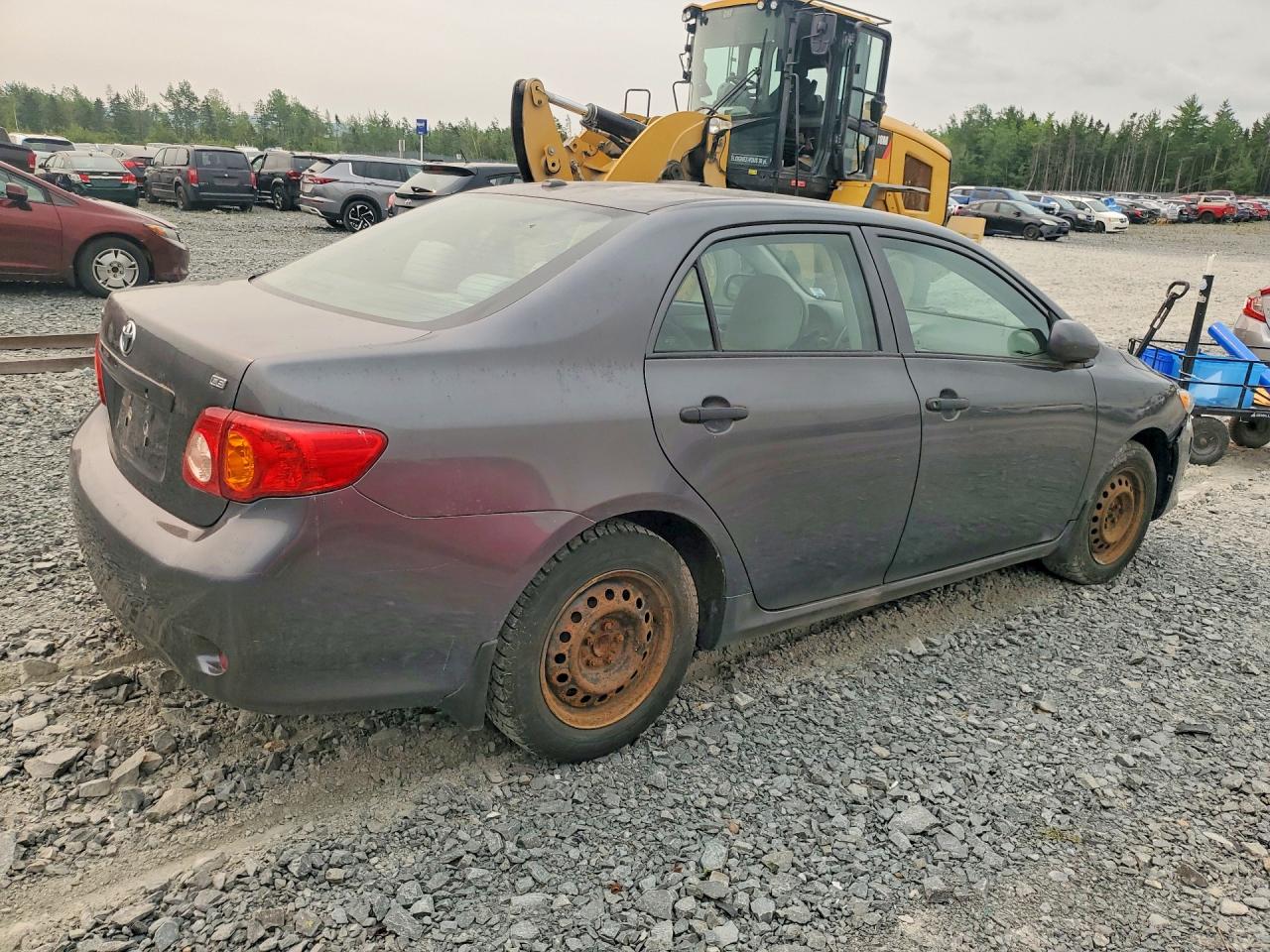 2009 Toyota Corolla Base Угольный vin: 2T1BU40E39C189116