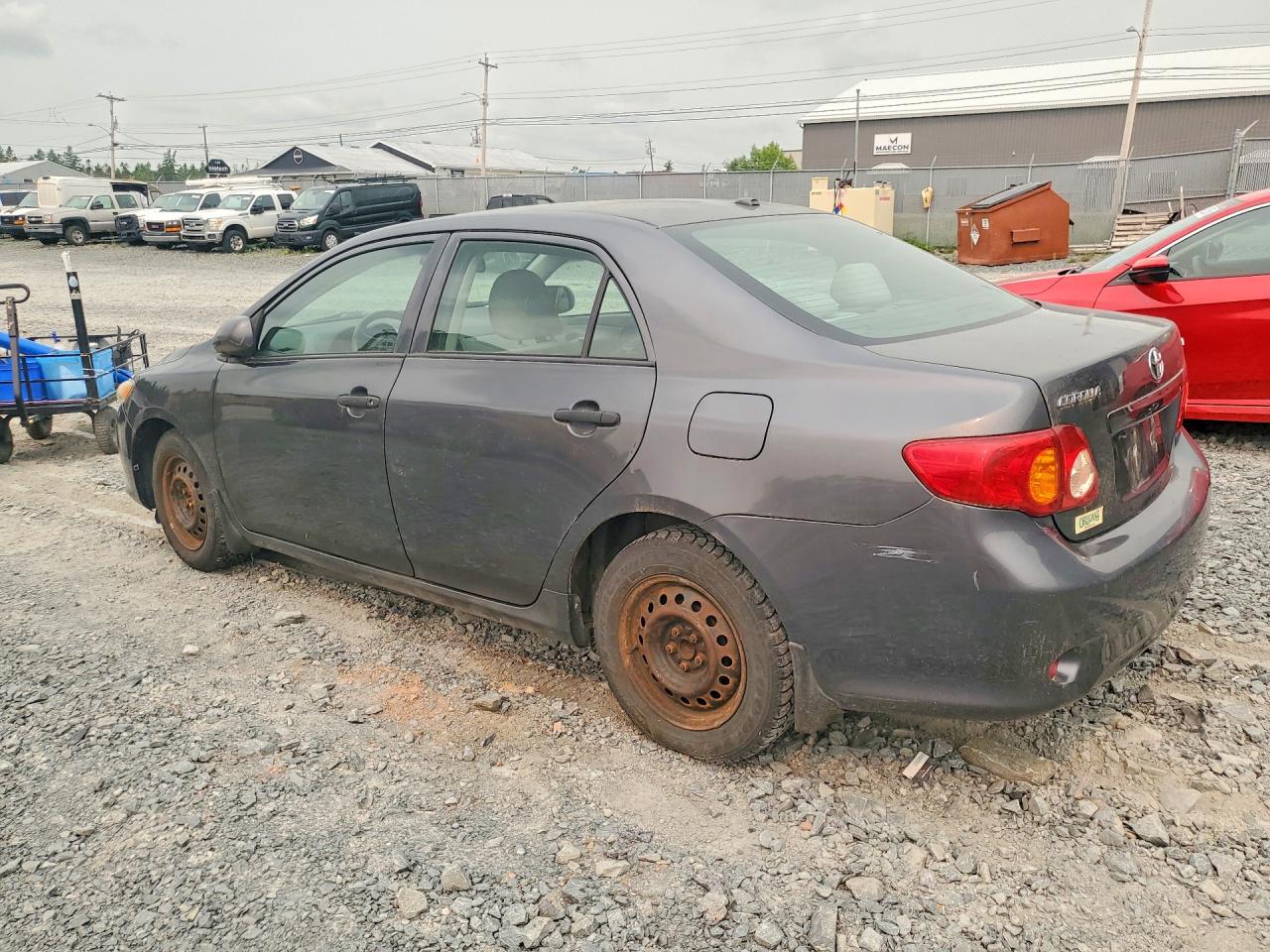 2009 Toyota Corolla Base Угольный vin: 2T1BU40E39C189116