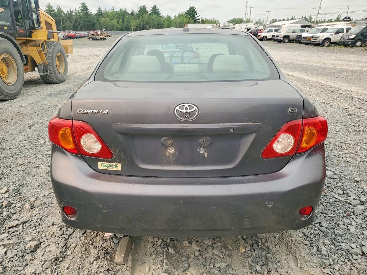 2009 Toyota Corolla Base Угольный vin: 2T1BU40E39C189116