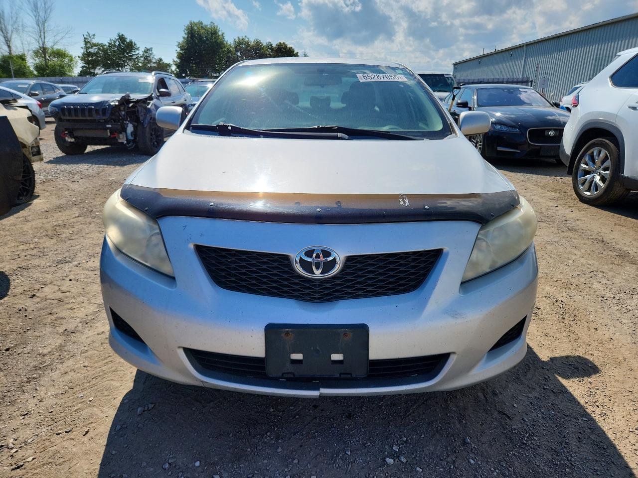 2009 Toyota Corolla Base Серебряный vin: 2T1BU40E49C017709
