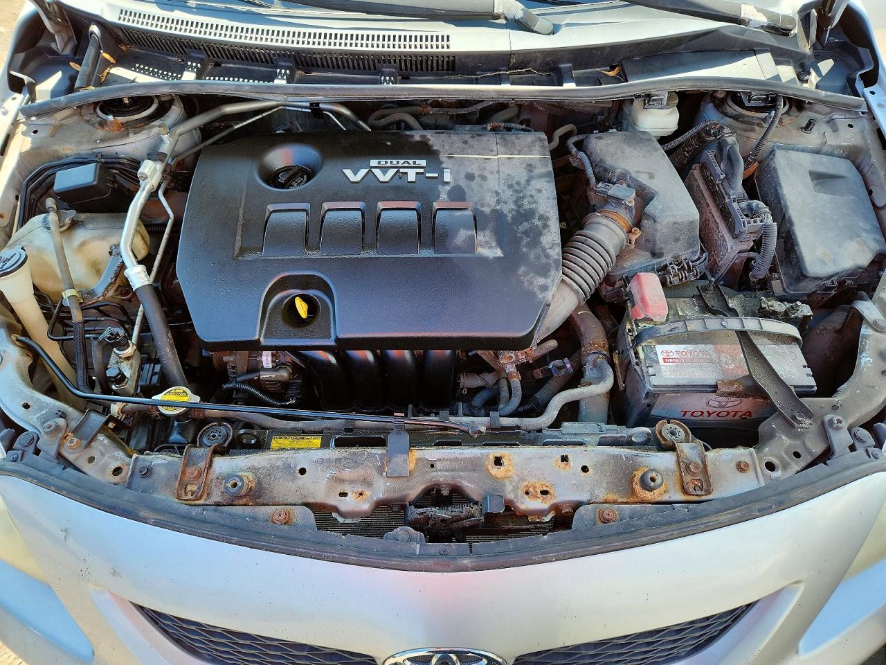 2009 Toyota Corolla Base Серебряный vin: 2T1BU40E49C017709