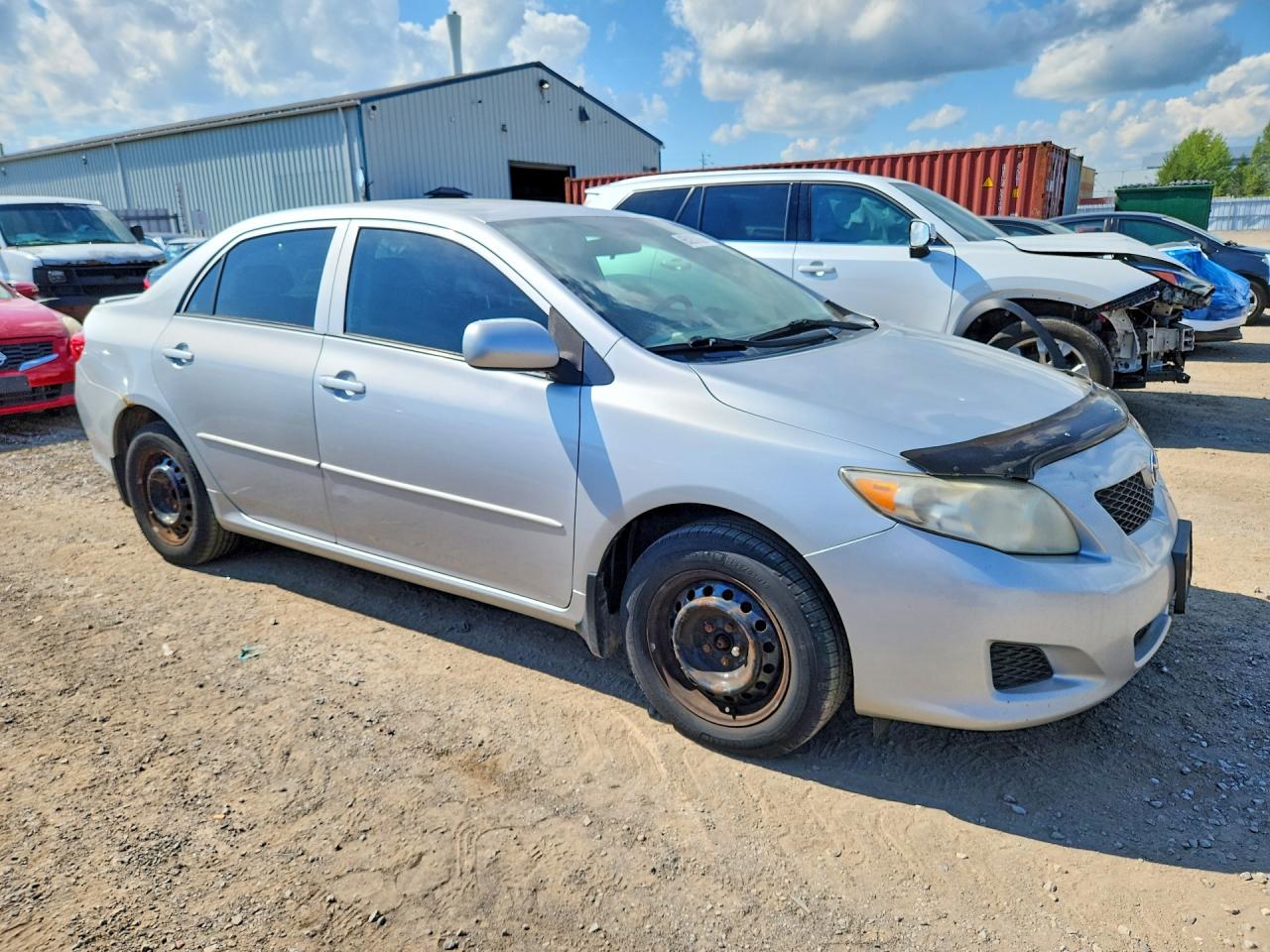 2009 Toyota Corolla Base Серебряный vin: 2T1BU40E49C017709