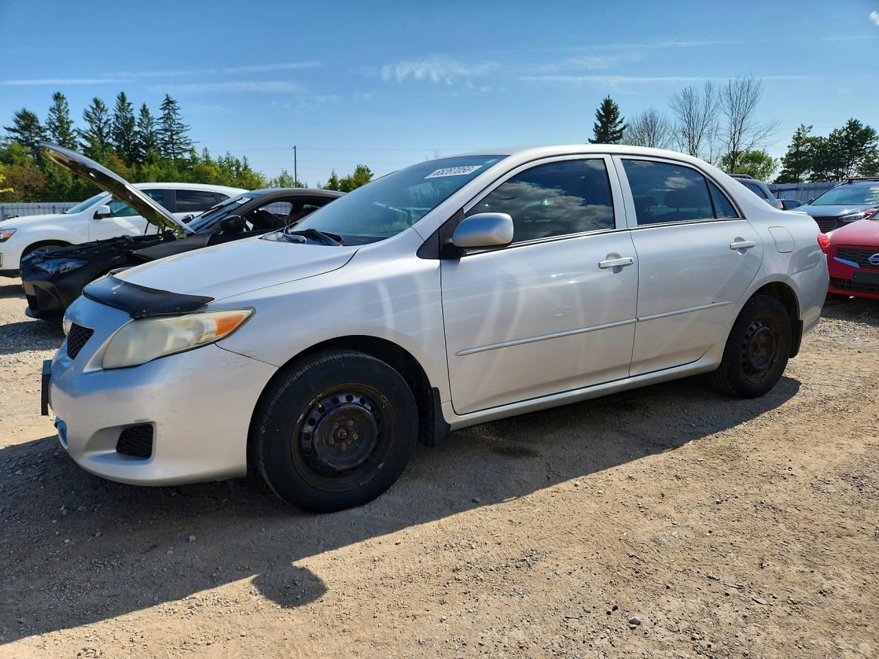 2009 Toyota Corolla Base Серебряный vin: 2T1BU40E49C017709