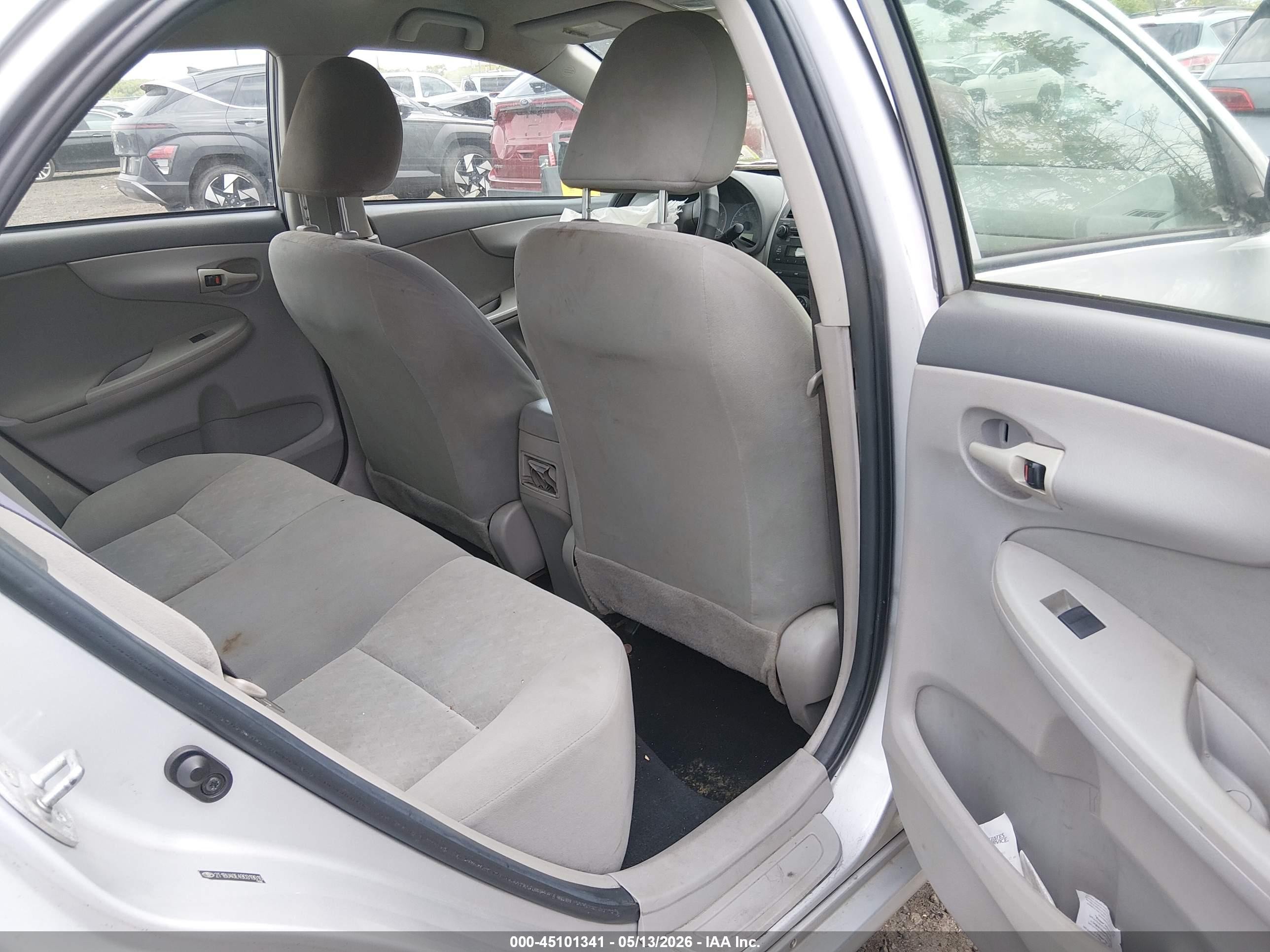 2009 Toyota Corolla Le Silver vin: 2T1BU40E49C019010