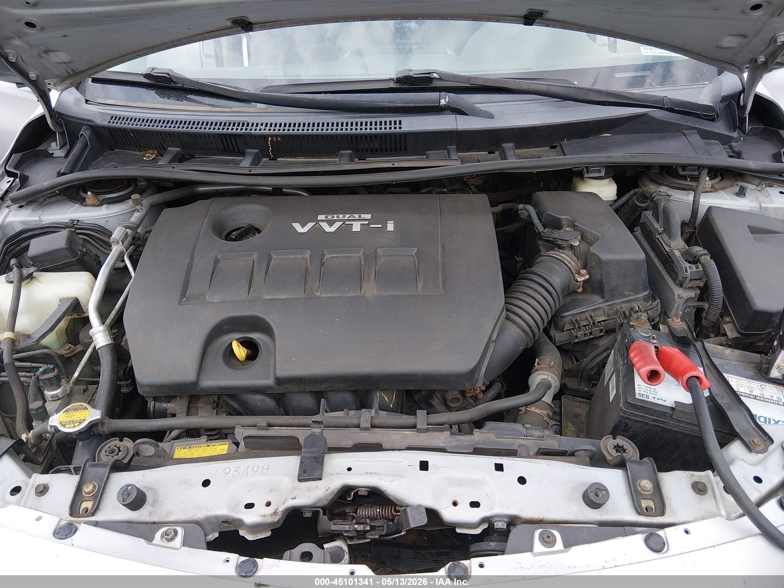 2009 Toyota Corolla Le Silver vin: 2T1BU40E49C019010