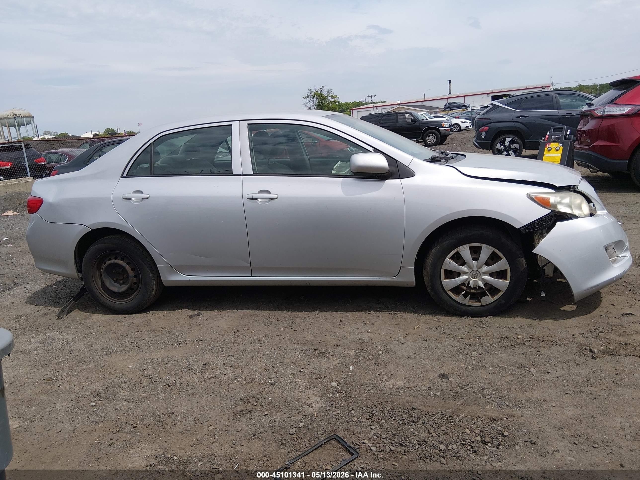 2009 Toyota Corolla Le Silver vin: 2T1BU40E49C019010