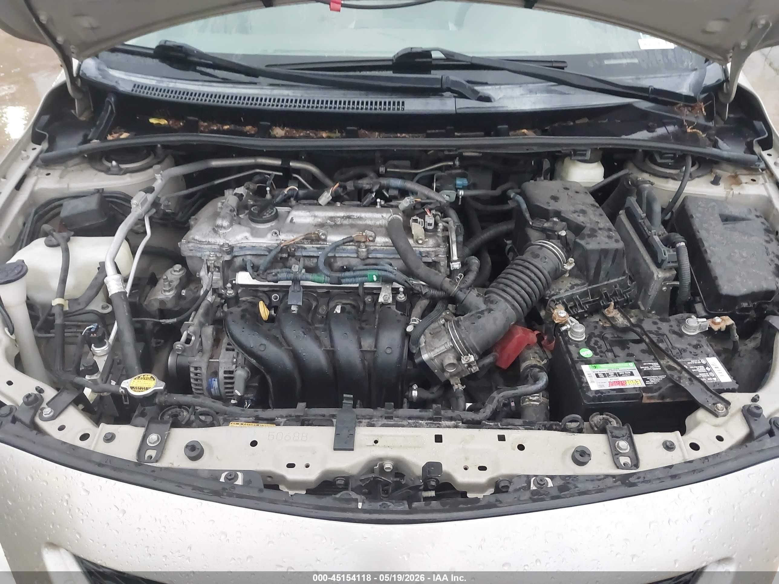 2009 Toyota Corolla Le Cream vin: 2T1BU40E49C023607