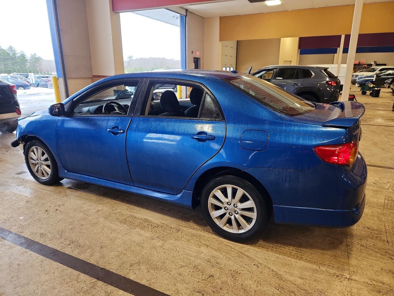 2009 Toyota Corolla S Blue vin: 2T1BU40E49C038768