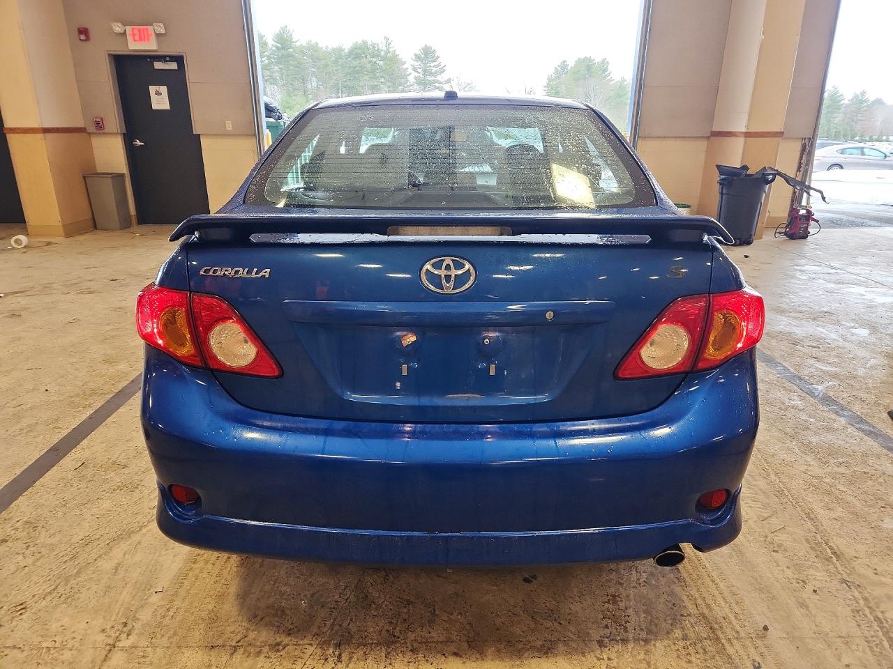2009 Toyota Corolla S Blue vin: 2T1BU40E49C038768