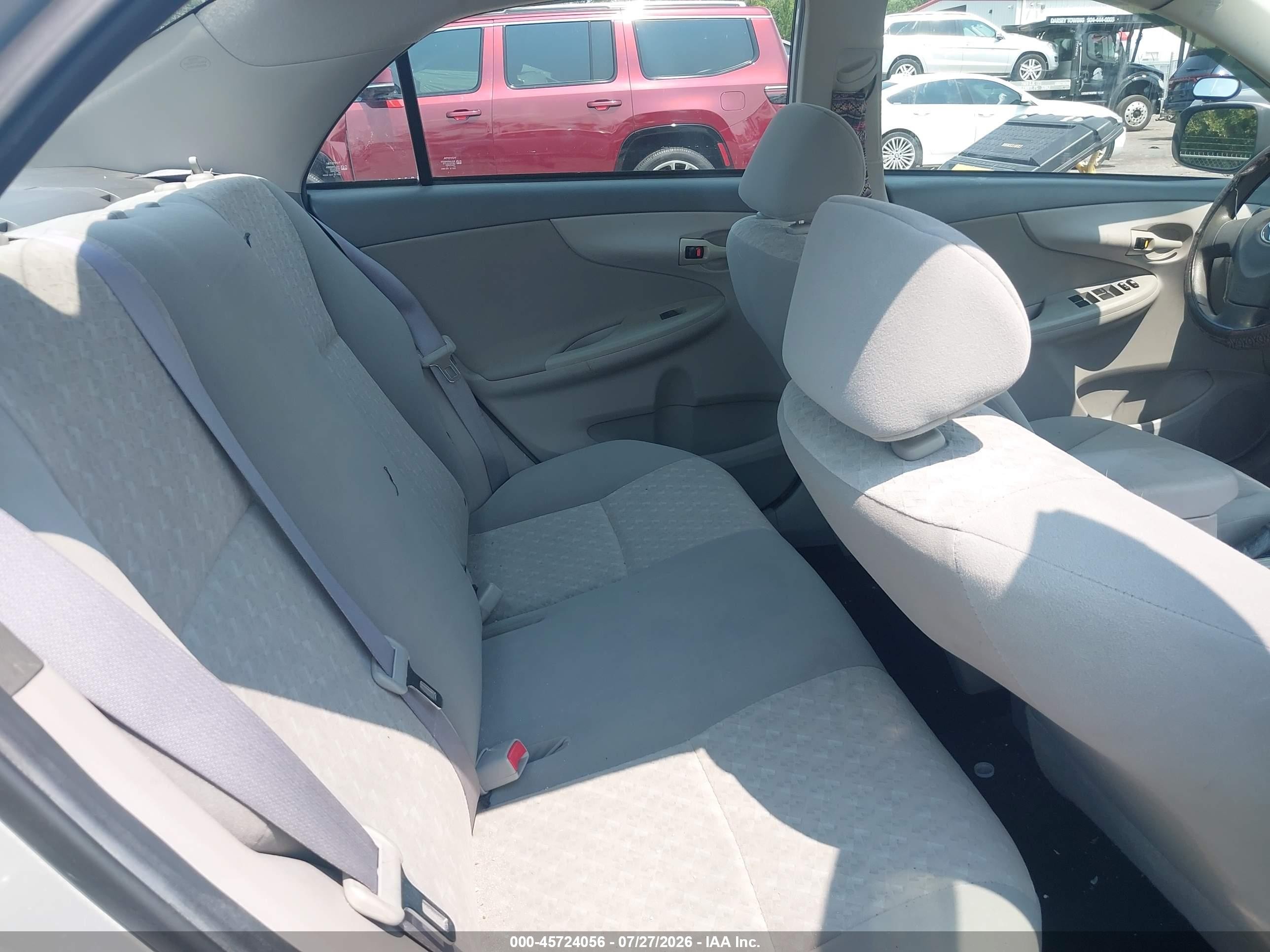 2009 Toyota Corolla Le Gray vin: 2T1BU40E49C043307