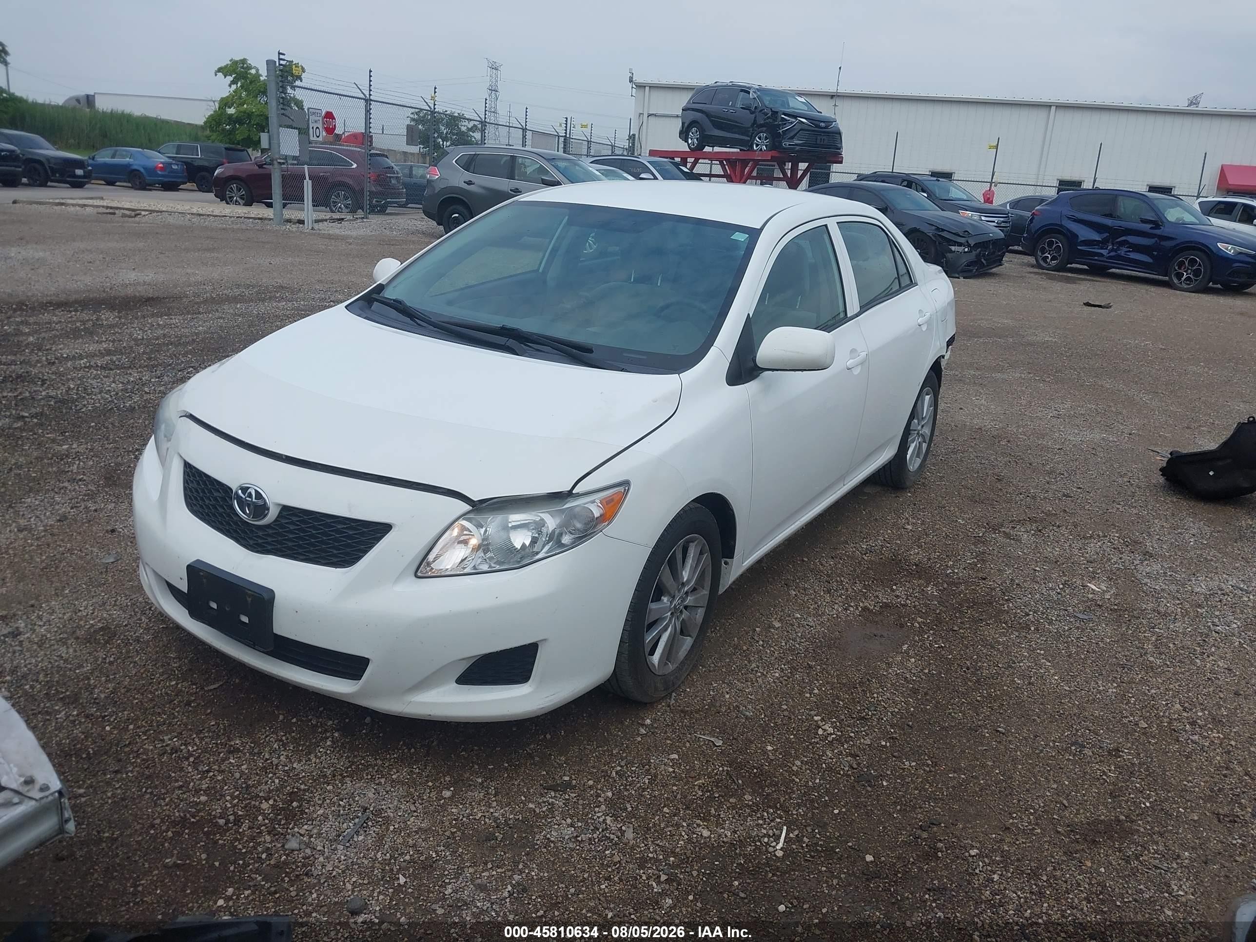 2009 Toyota Corolla Le Silver vin: 2T1BU40E49C079756