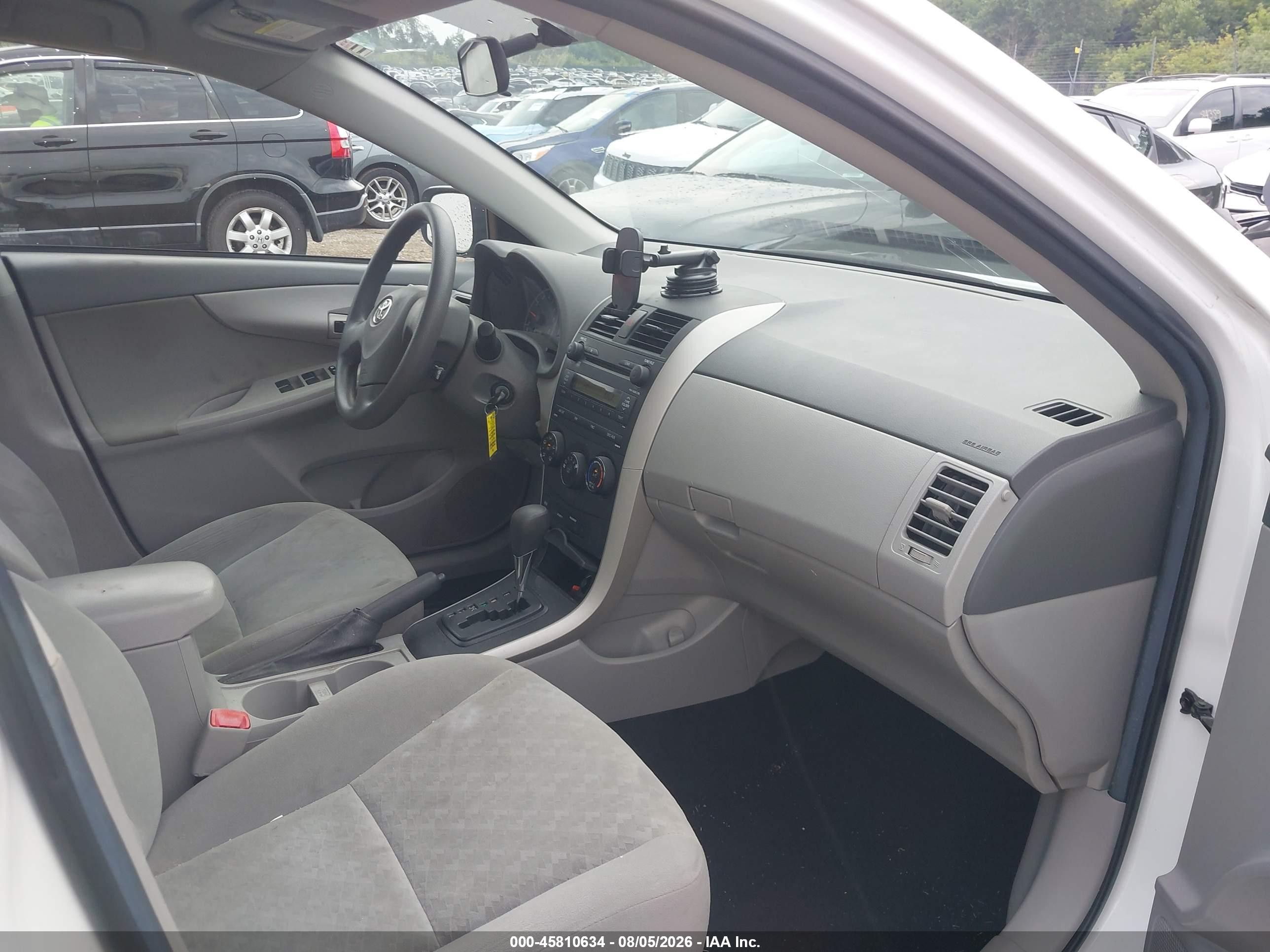2009 Toyota Corolla Le Silver vin: 2T1BU40E49C079756