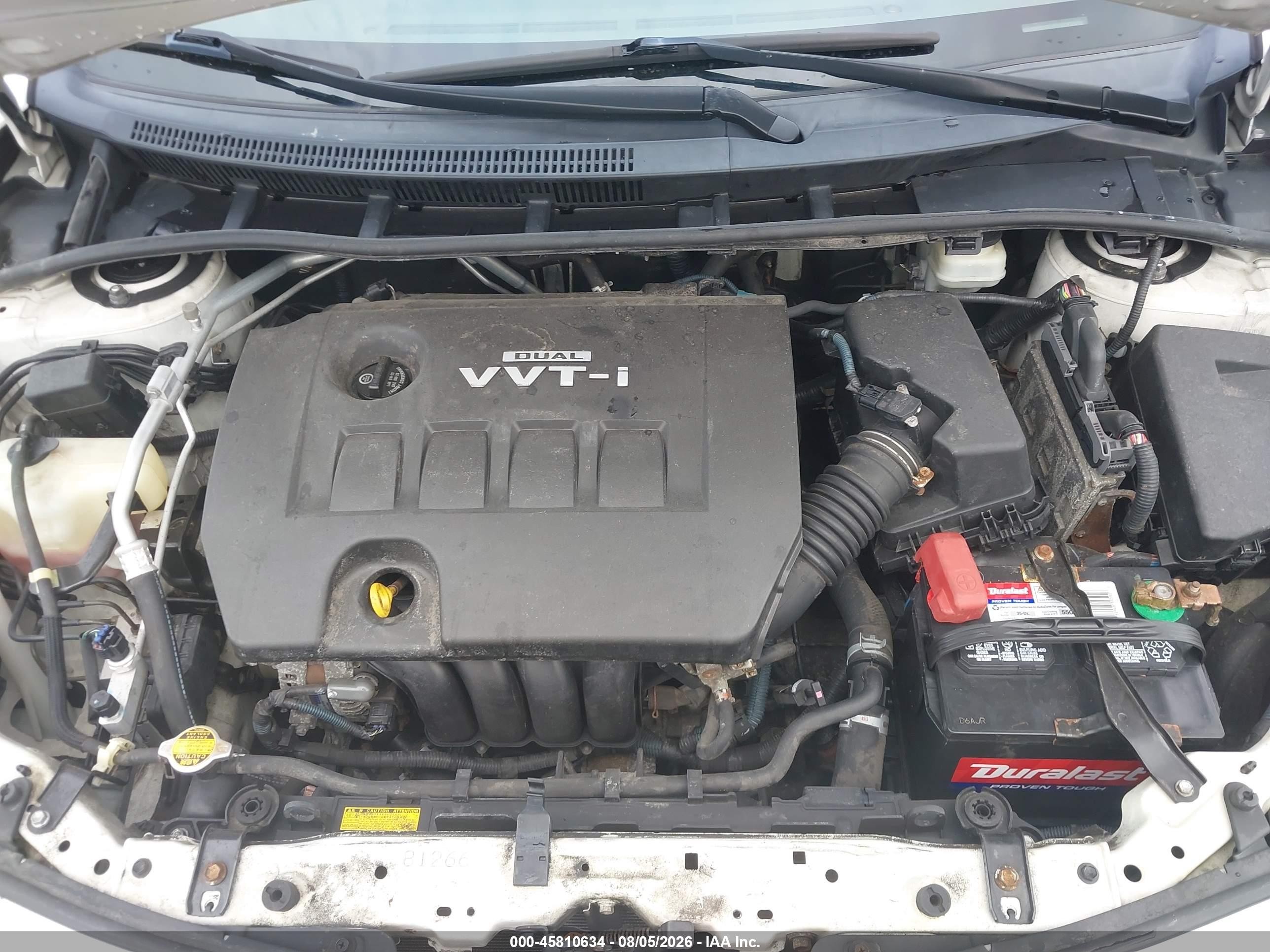 2009 Toyota Corolla Le Silver vin: 2T1BU40E49C079756