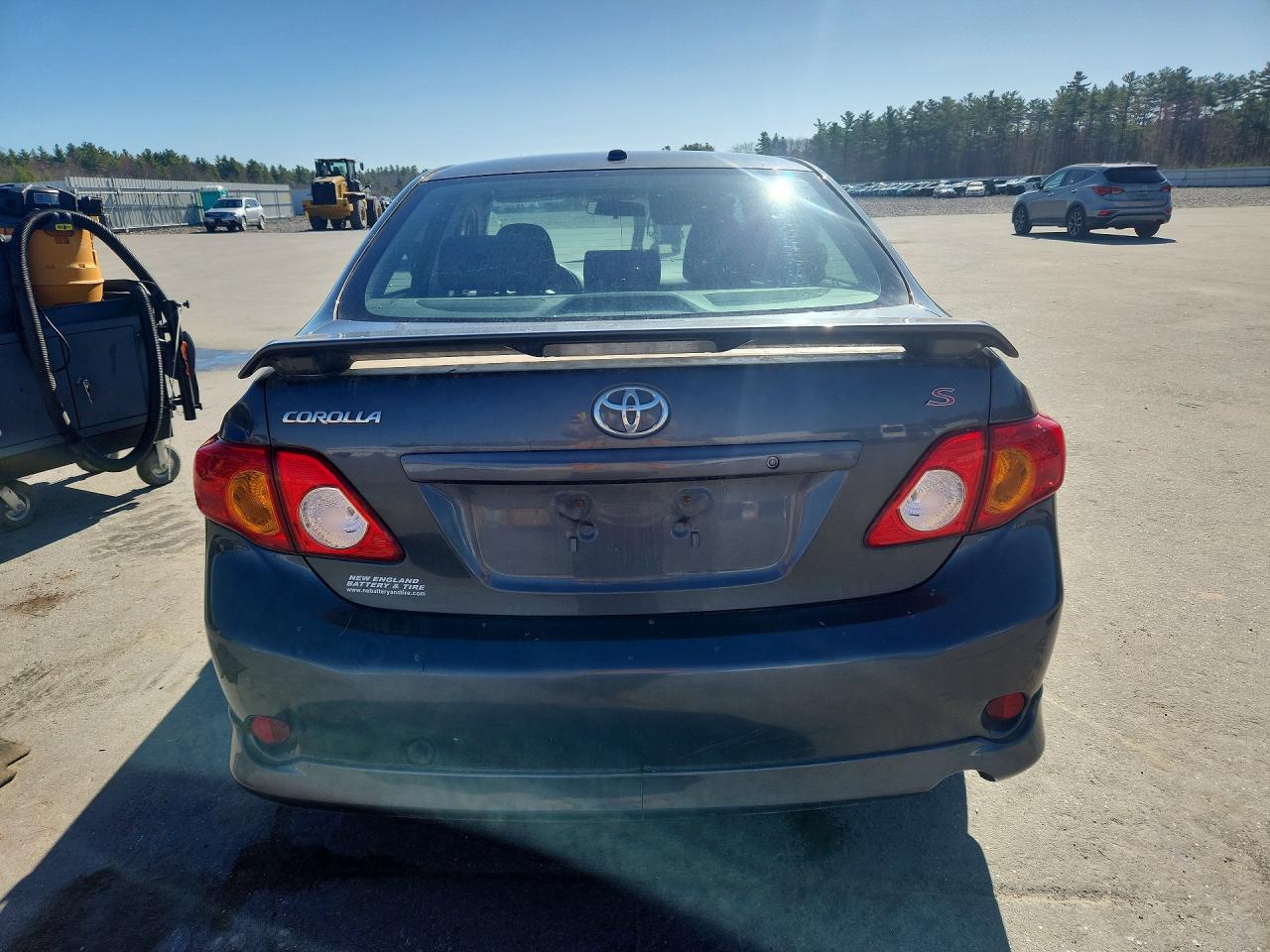 2009 Toyota Corolla S Gray vin: 2T1BU40E49C097531