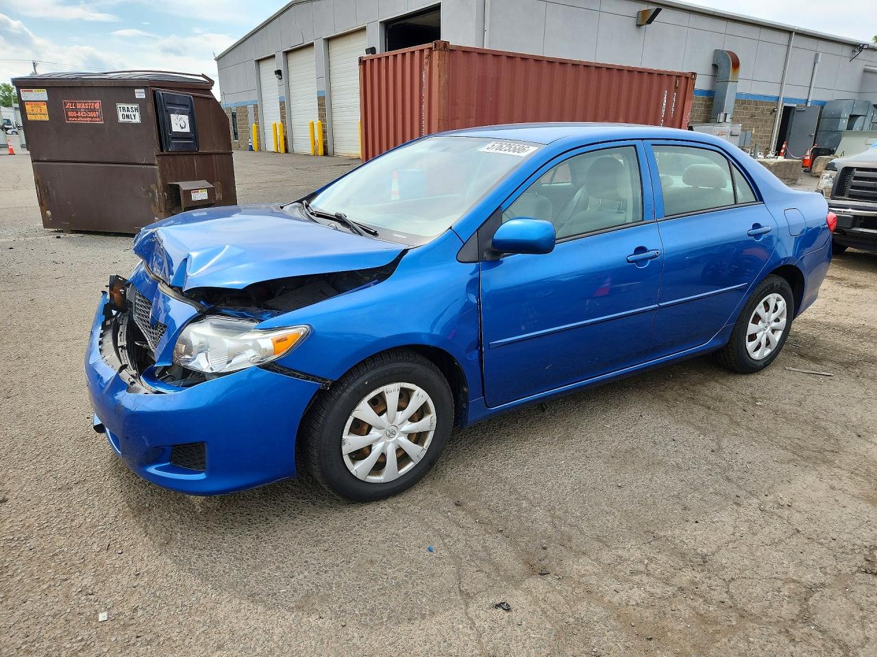 2009 Toyota Corolla Le Blue vin: 2T1BU40E49C108740