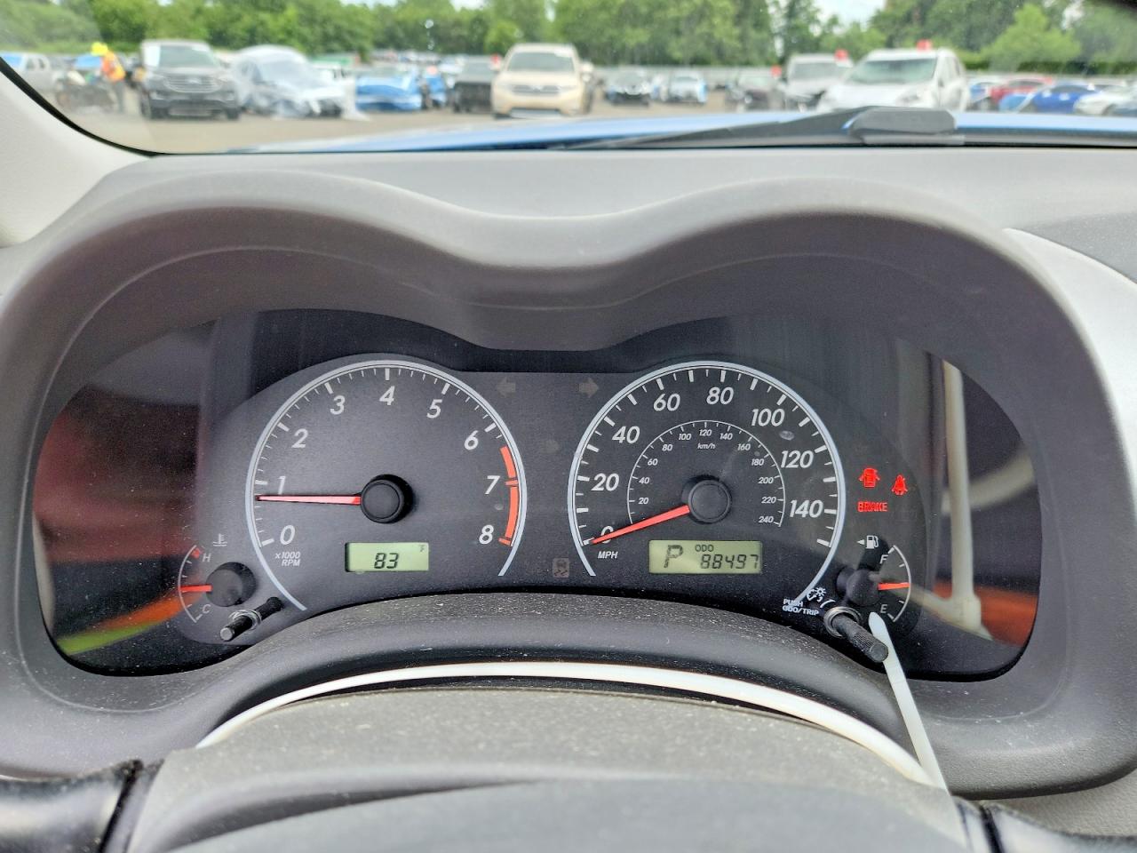 2009 Toyota Corolla Le Синий vin: 2T1BU40E49C108740
