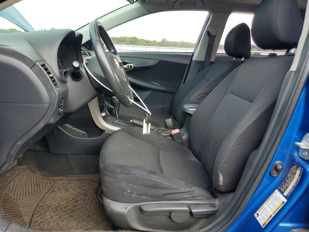 2009 Toyota Corolla S Blue vin: 2T1BU40E49C113145