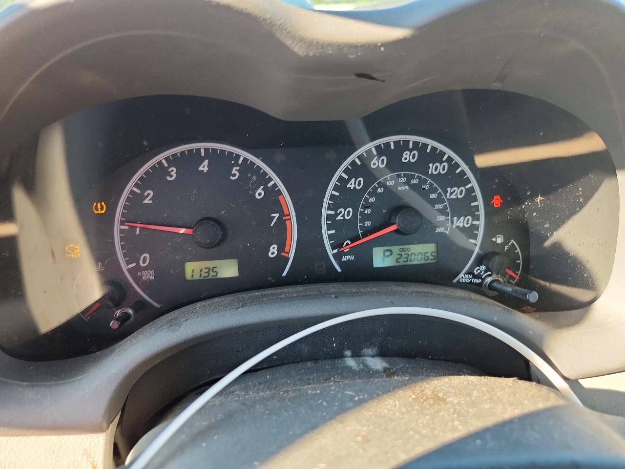 2009 Toyota Corolla Le Red vin: 2T1BU40E49C113355