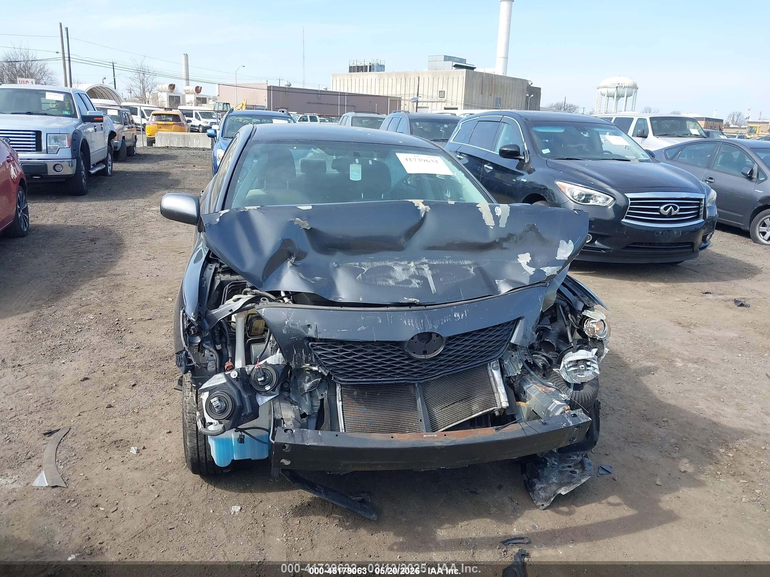 2009 Toyota Corolla Le Gray vin: 2T1BU40E49C135288