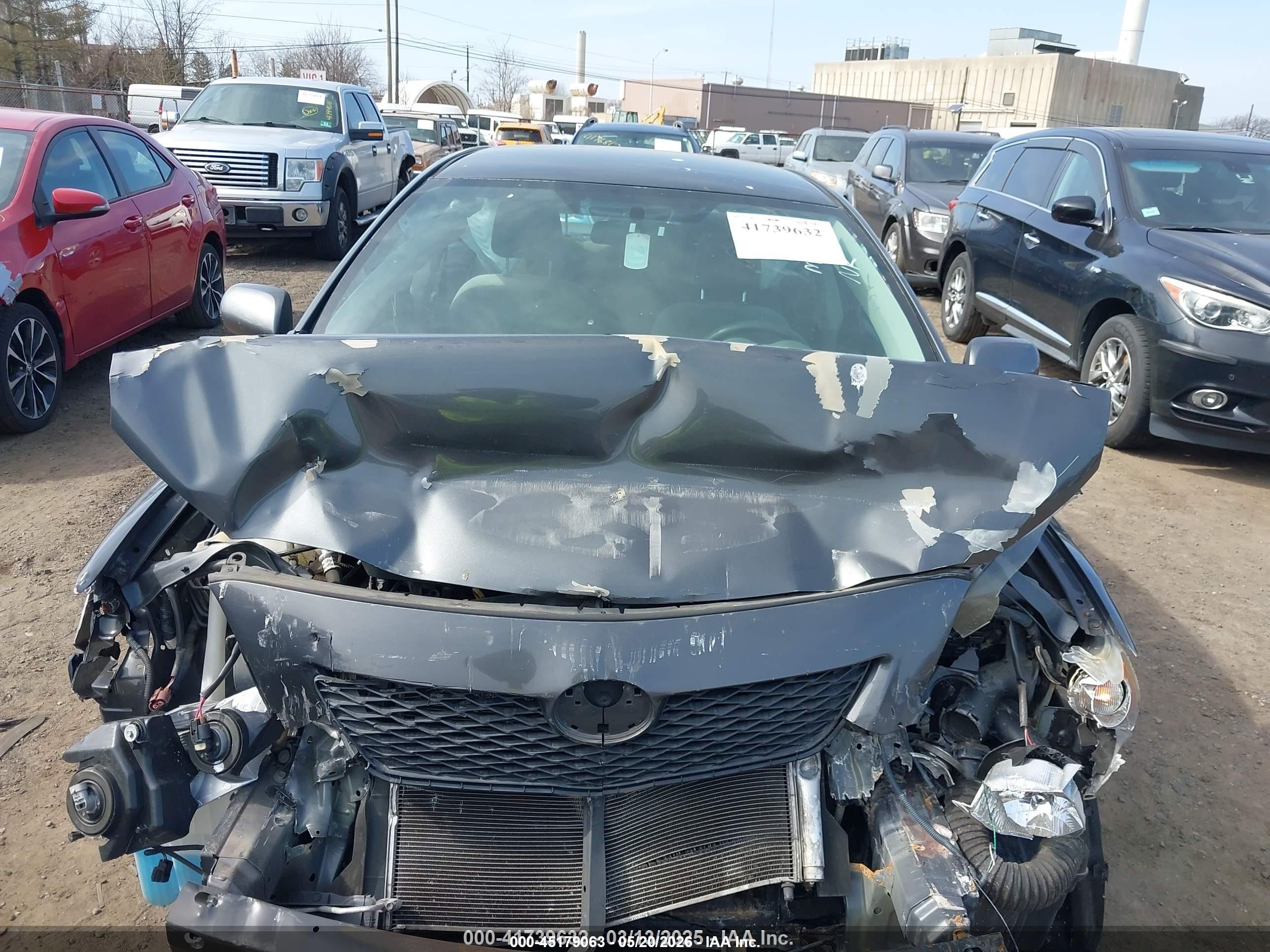 2009 Toyota Corolla Le Gray vin: 2T1BU40E49C135288