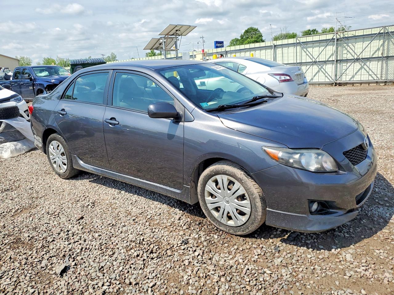 2009 Toyota Corolla S Gray vin: 2T1BU40E49C154889