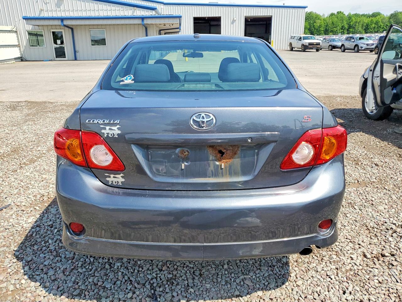 2009 Toyota Corolla S Gray vin: 2T1BU40E49C154889